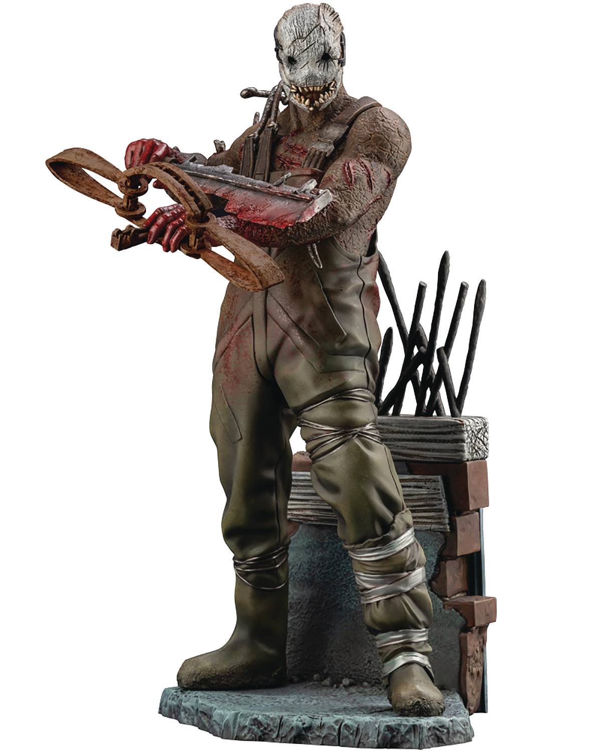 DEAD BY DAYLIGHT THE TRAPPER PVC STATUE