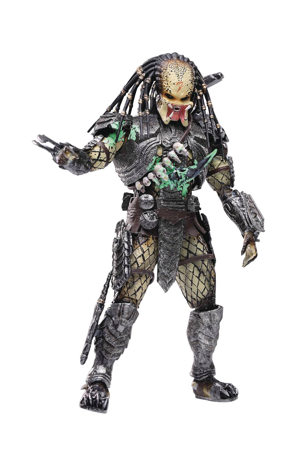 AVP FINAL BATTLE DAMAGE SCAR PREDATOR PX 1/18 SCALE FIGURE