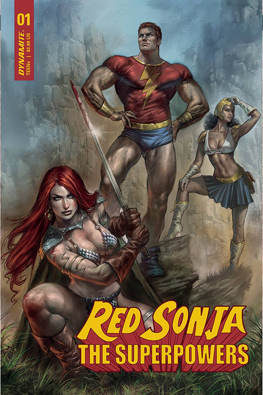 RED SONJA THE SUPERPOWERS #1 CVR A PARRILLO