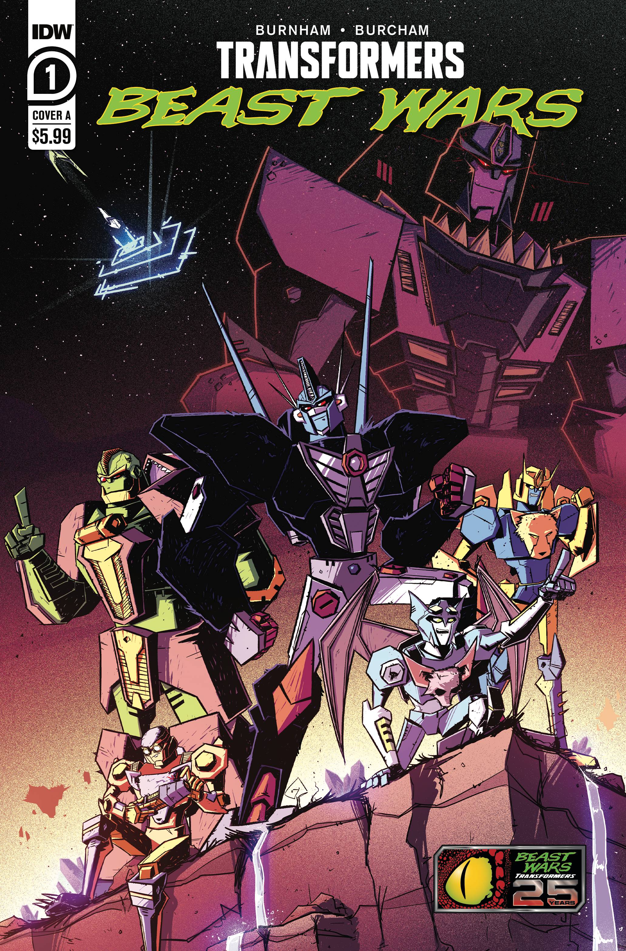 TRANSFORMERS BEAST WARS #1 CVR A JOSH BURCHAM