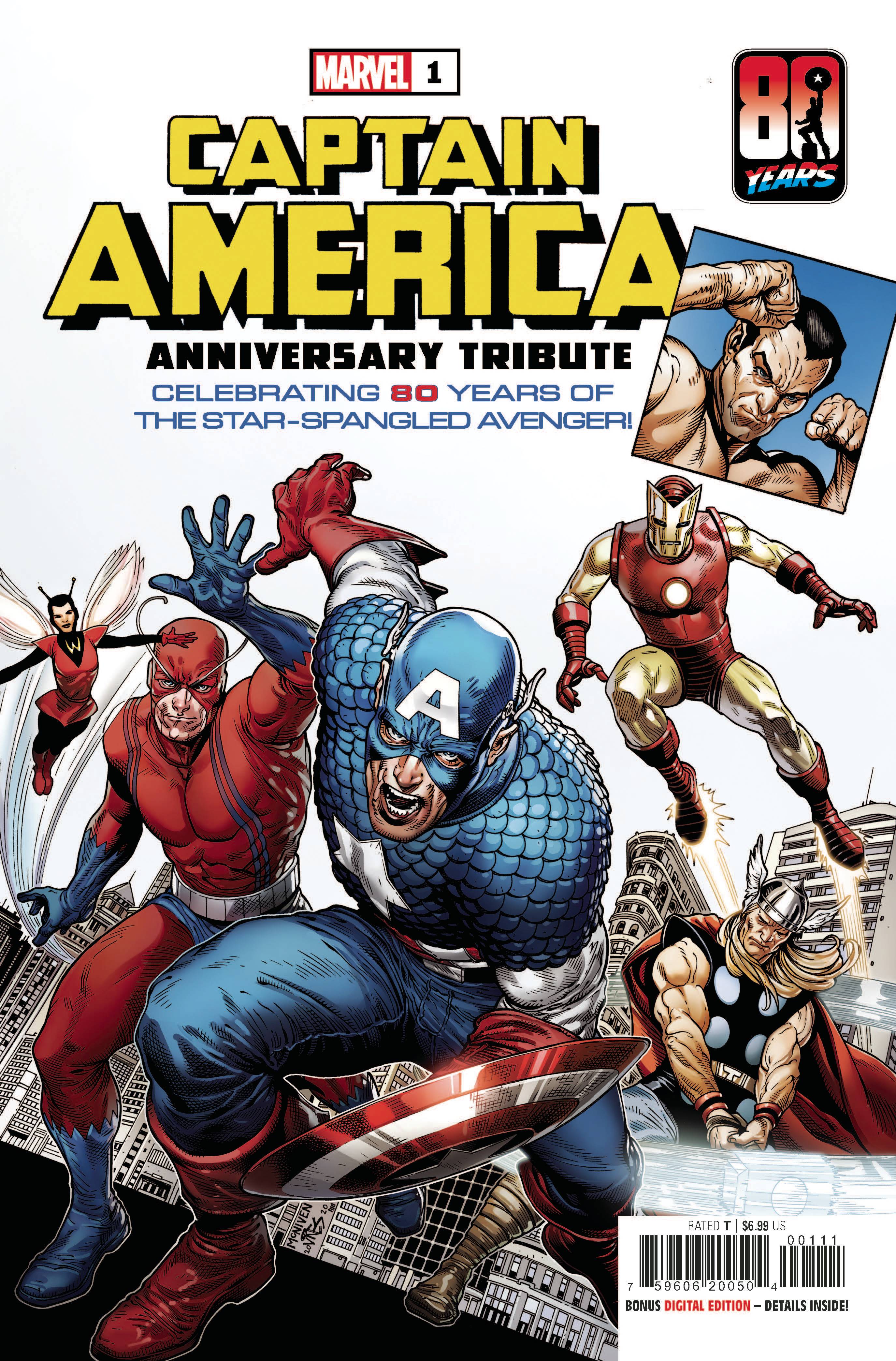 Captain america 80th store anniversary