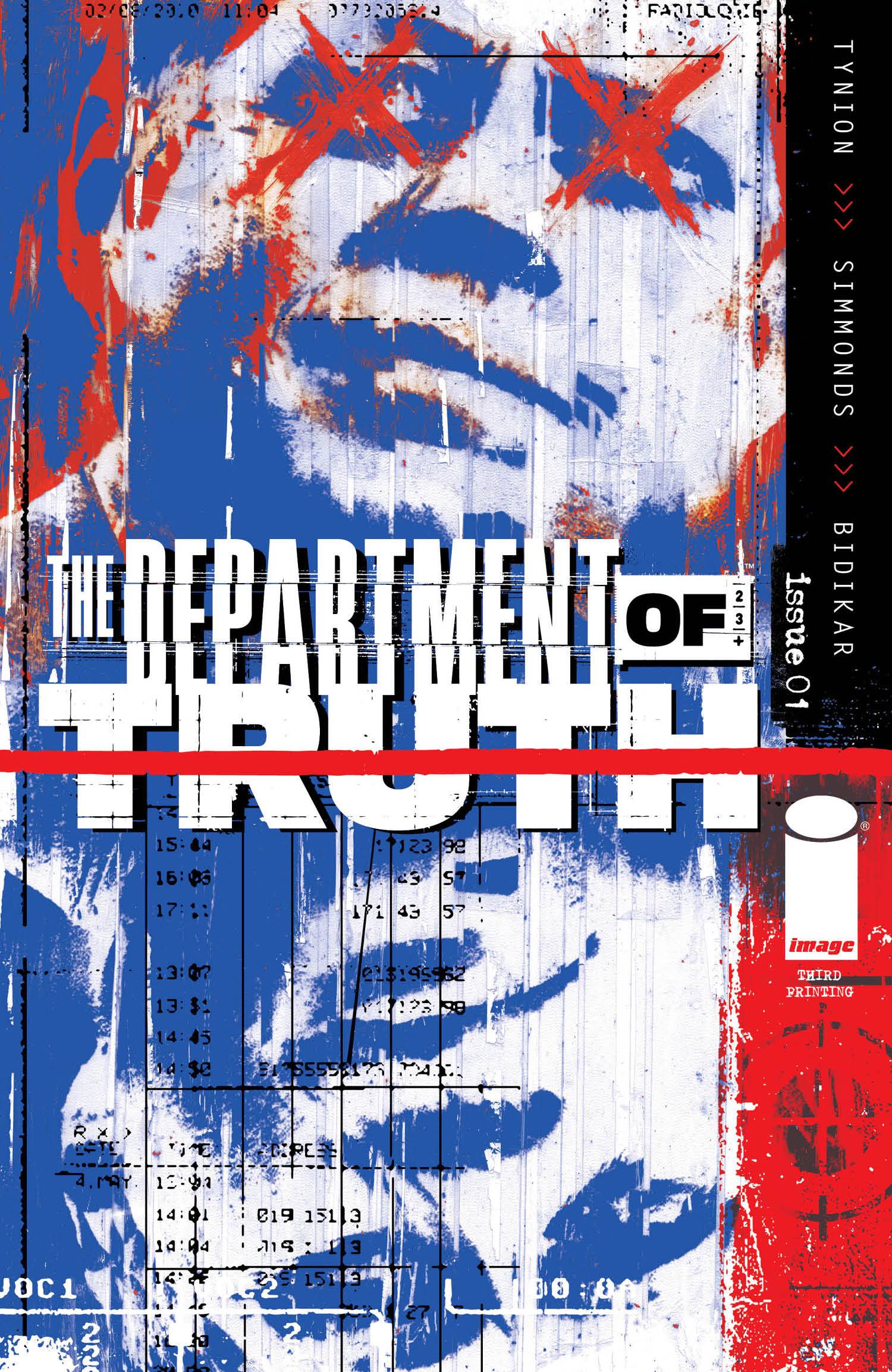 DEPARTMENT OF TRUTH #1 3RD PTG (MR)