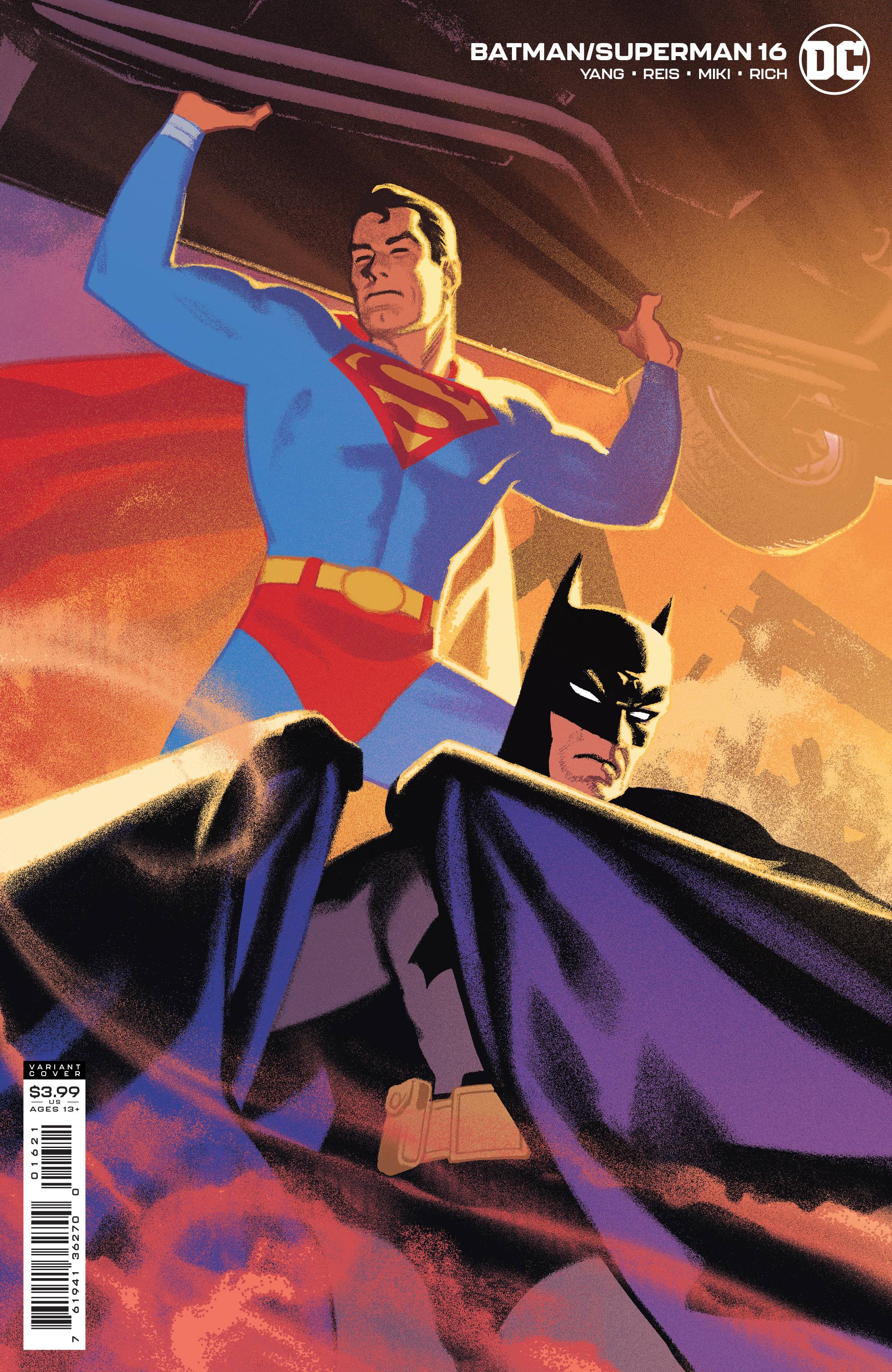BATMAN SUPERMAN #16 VAR ED