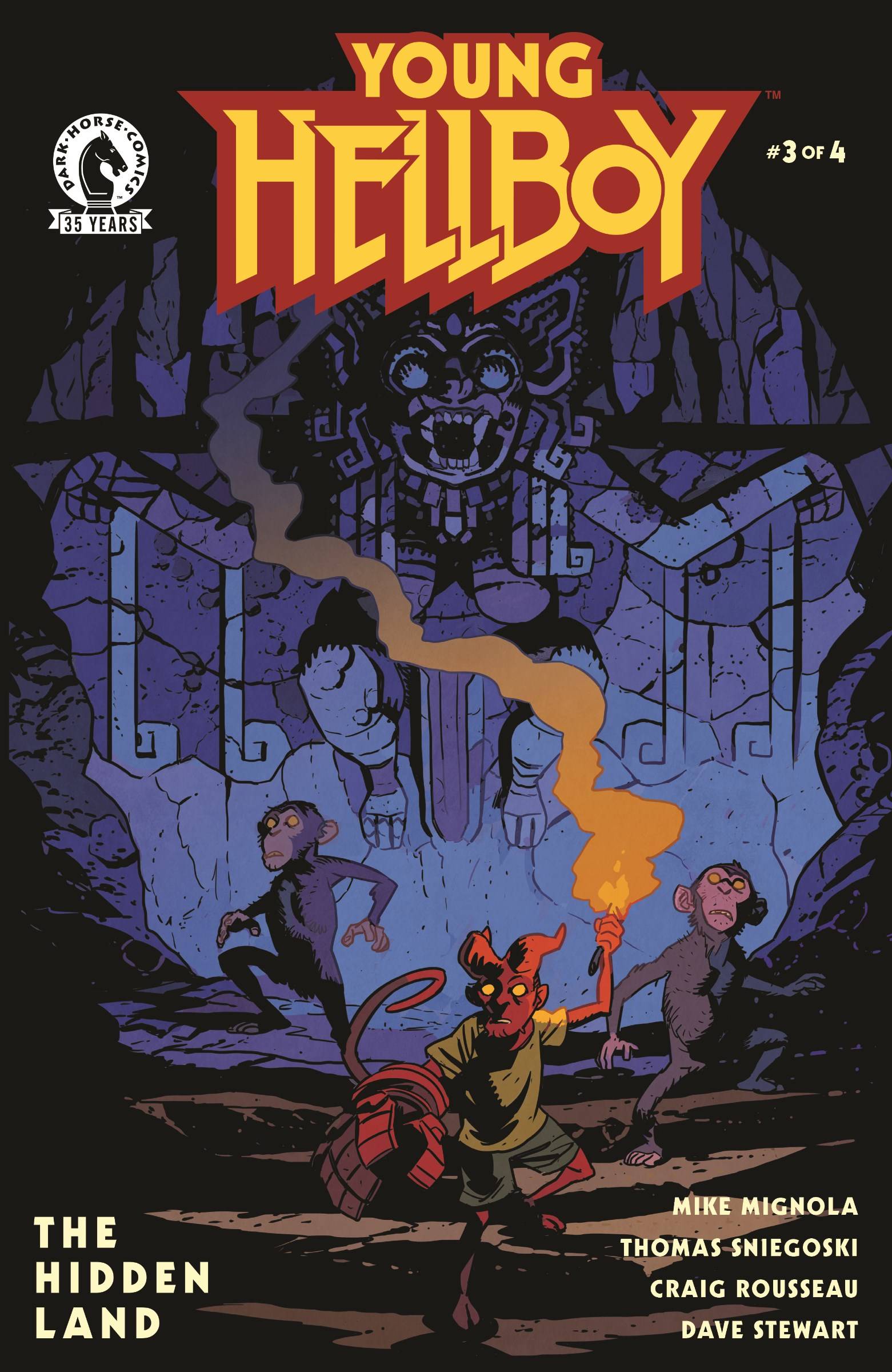 YOUNG HELLBOY THE HIDDEN LAND #3 (OF 4) CVR A SMITH