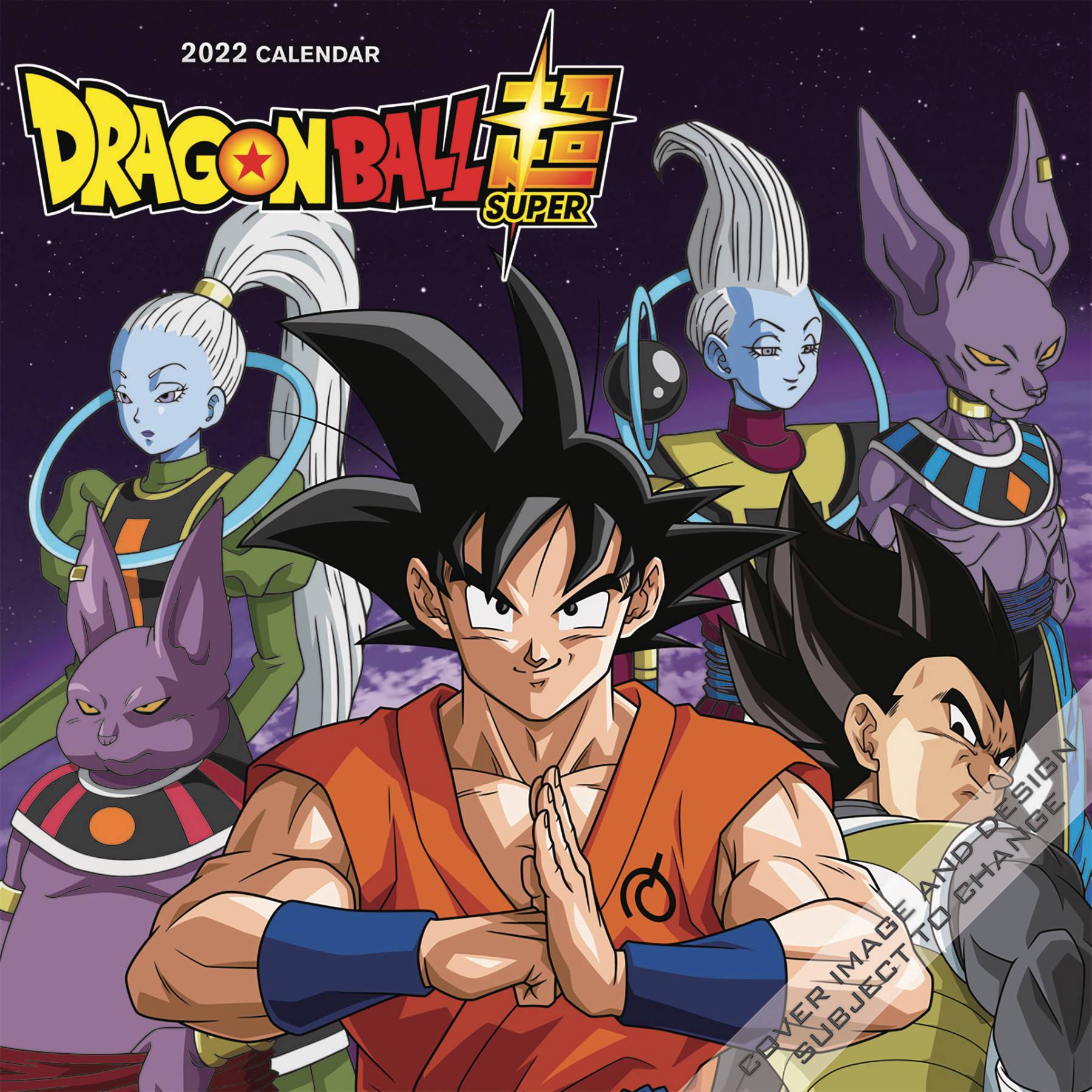 Apr Dragonball Super 22 Wall Calendar Previews World