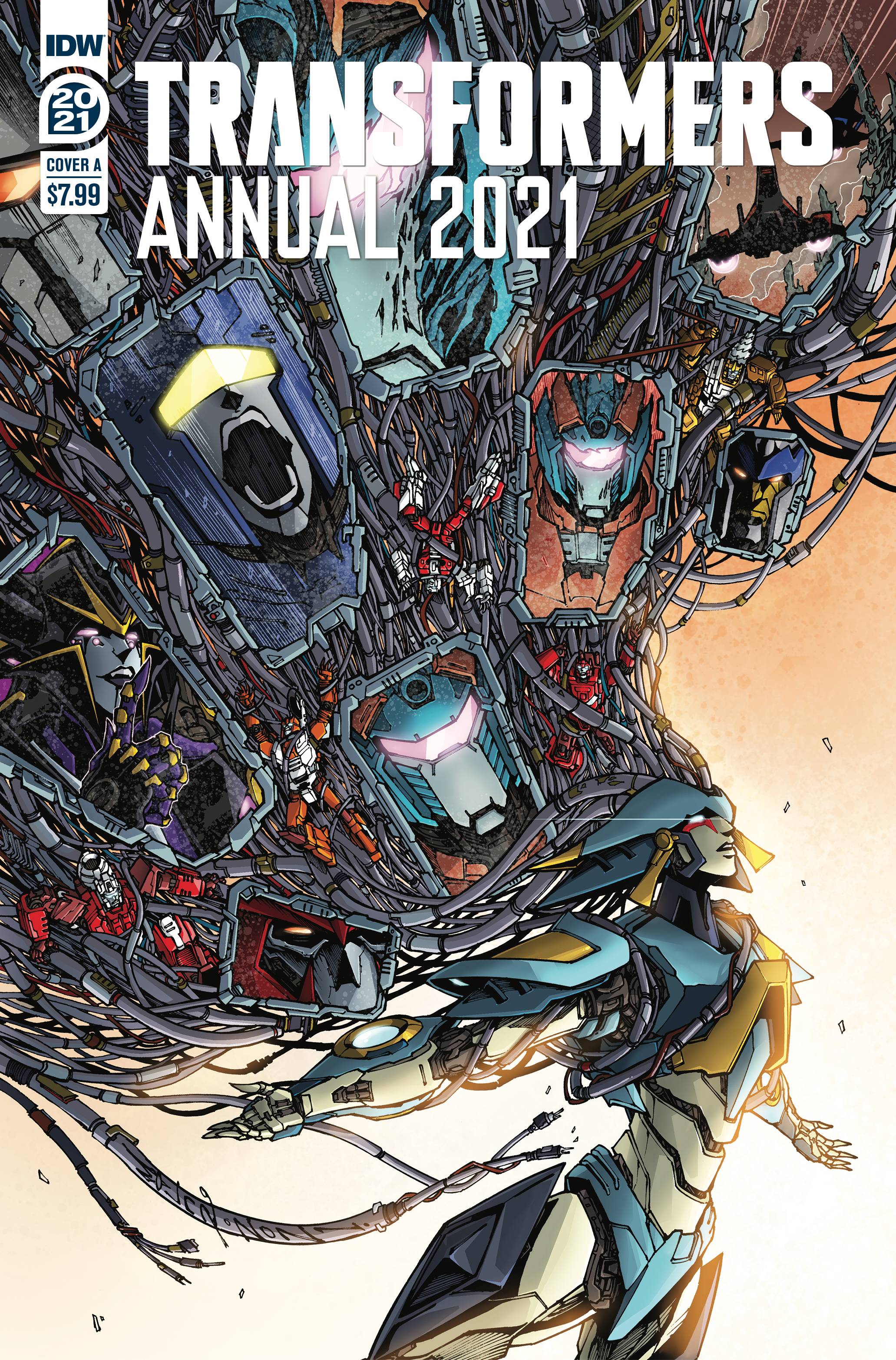 TRANSFORMERS ANNUAL 2021 ALEX MILNE CVR