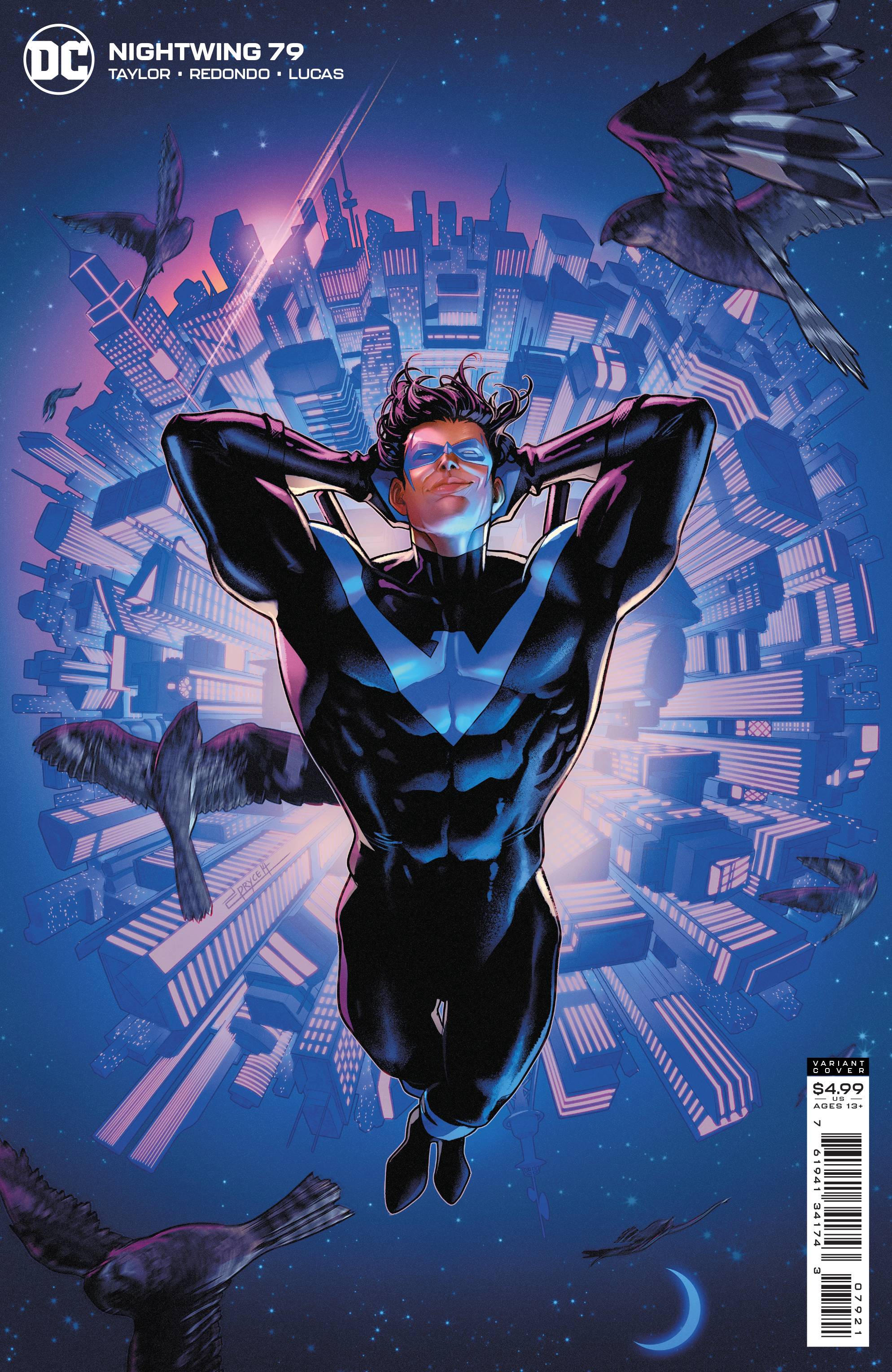Nightwing #81C Moore Variant VF 2021 Stock Image