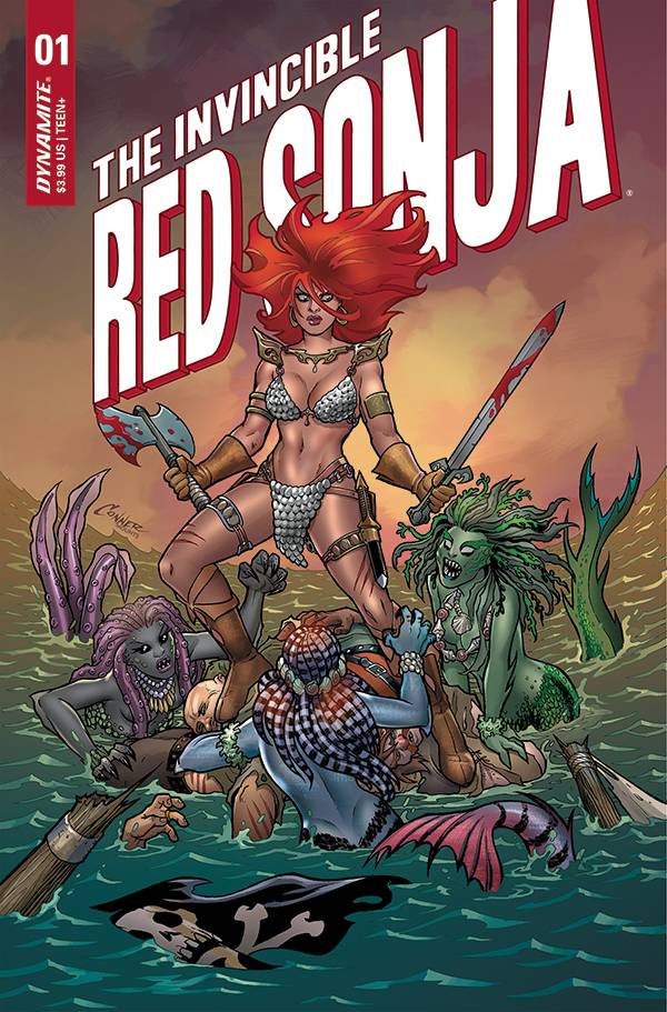 MAR210726 - INVINCIBLE RED SONJA #1 CVR A CONNER - Previews World