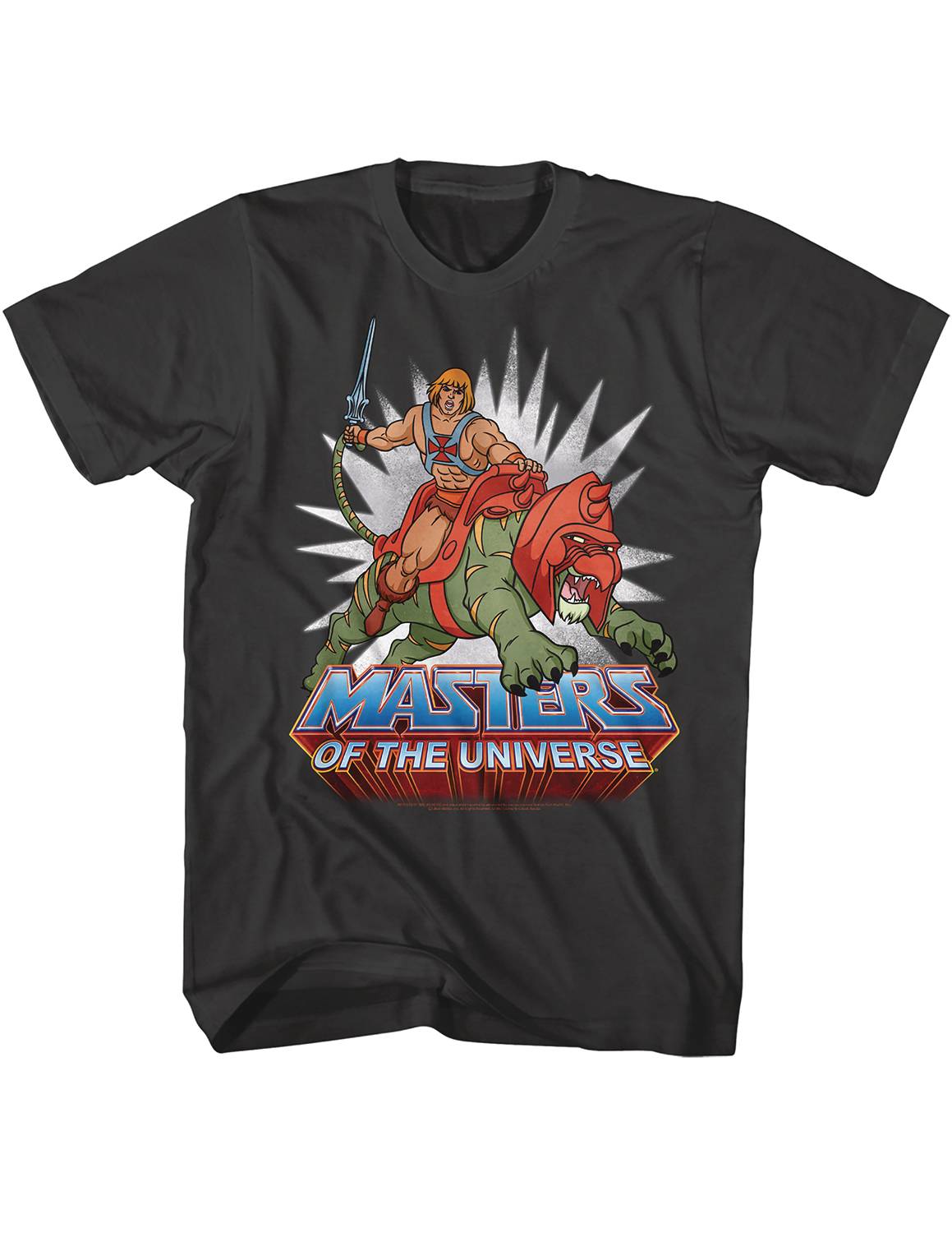 APR212339 - MASTERS OF THE UNIVERSE HE-MAN BLACK T/S SM - Previews World