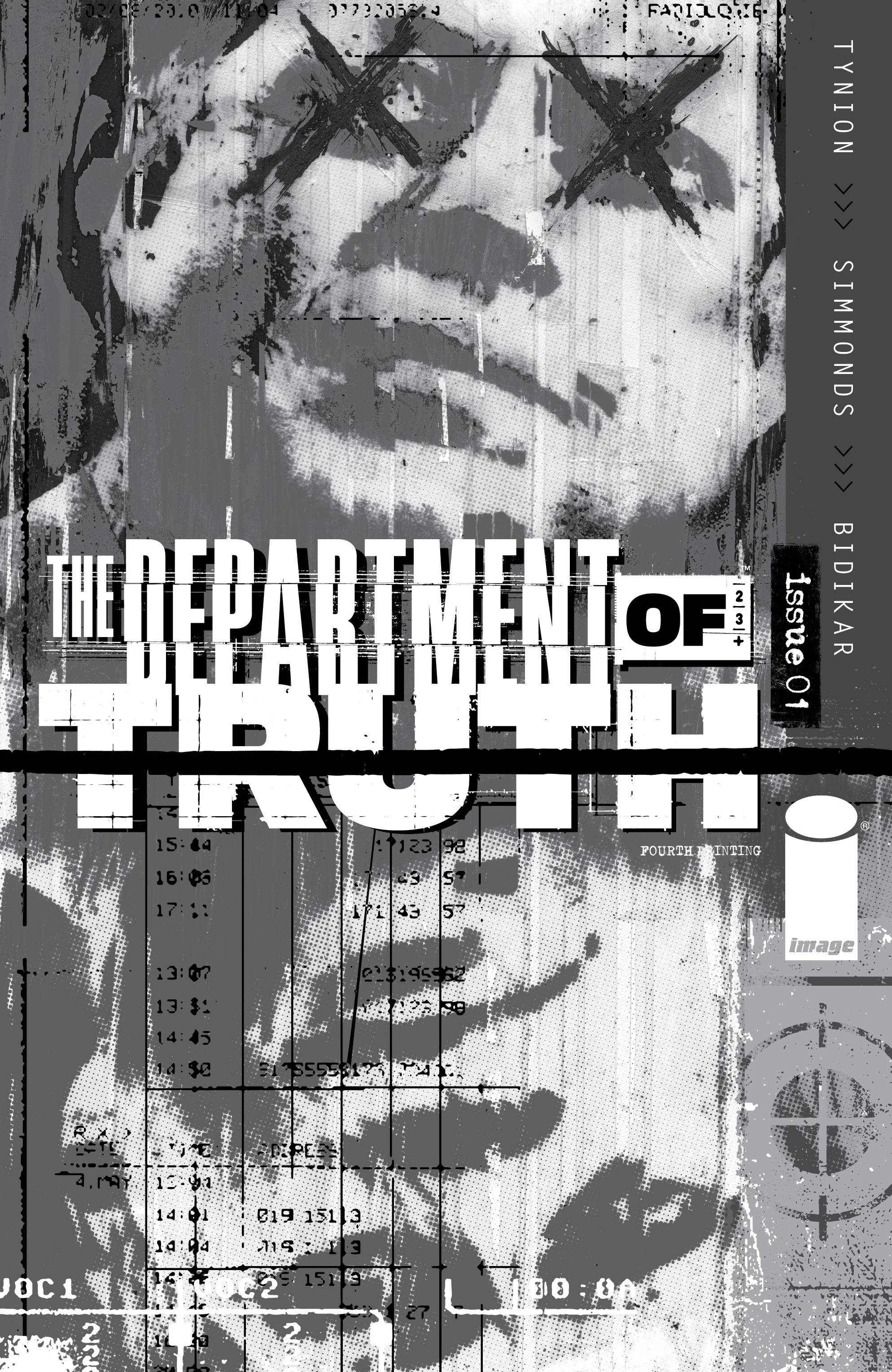 DEPARTMENT OF TRUTH #1 4TH PTG (MR)