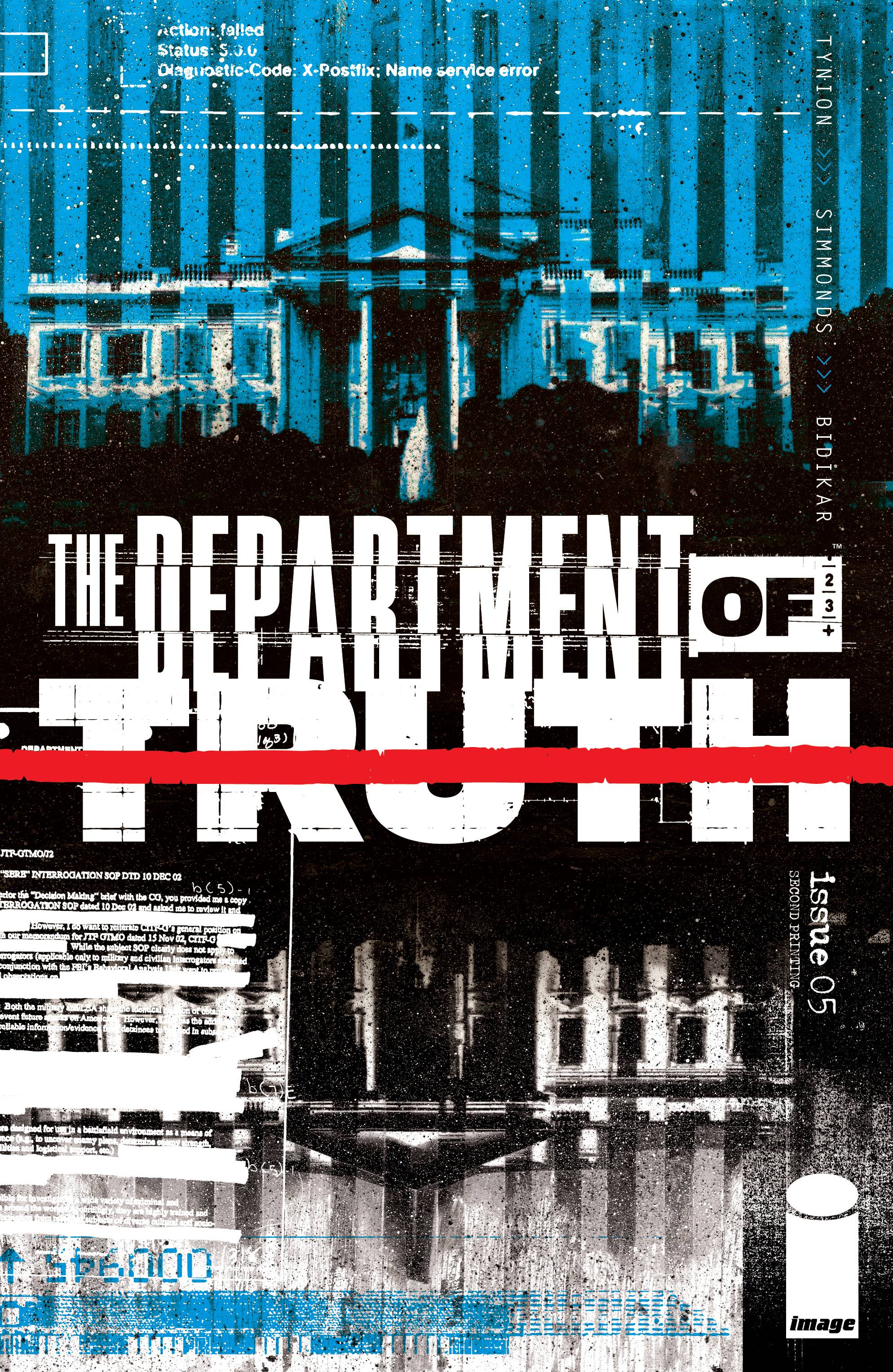 DEPARTMENT OF TRUTH #5 2ND PTG (MR)