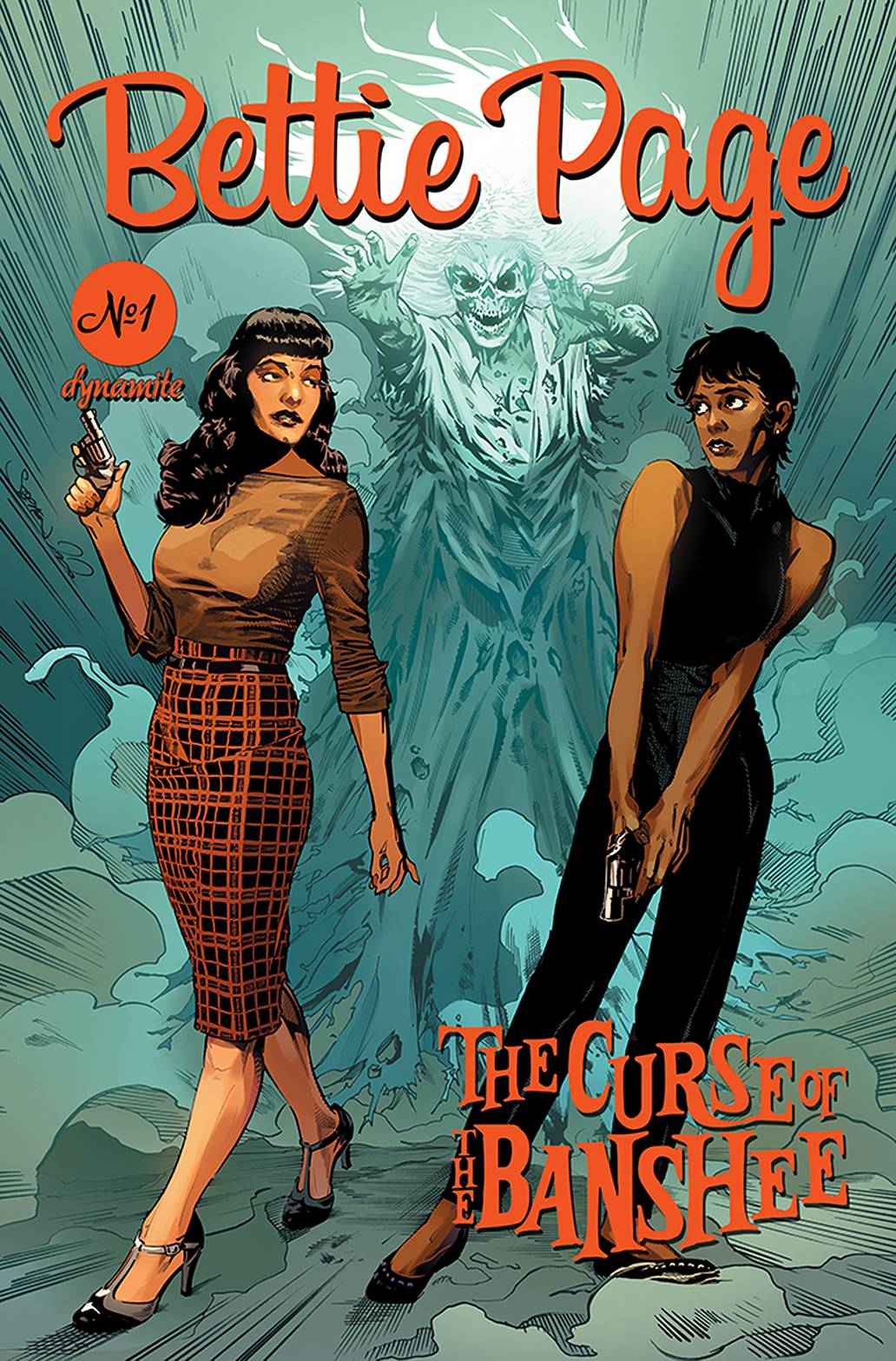 BETTIE PAGE & CURSE OF THE BANSHEE #1 CVR C MOONEY