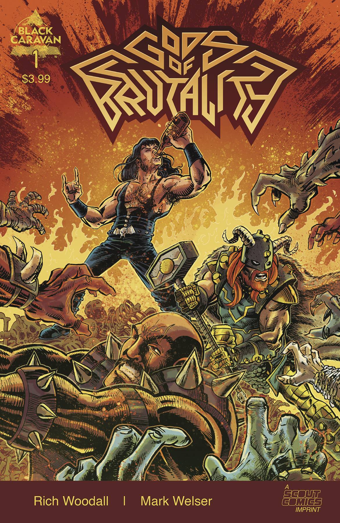 GODS OF BRUTALITY #1 (OF 4) CVR A WELSER