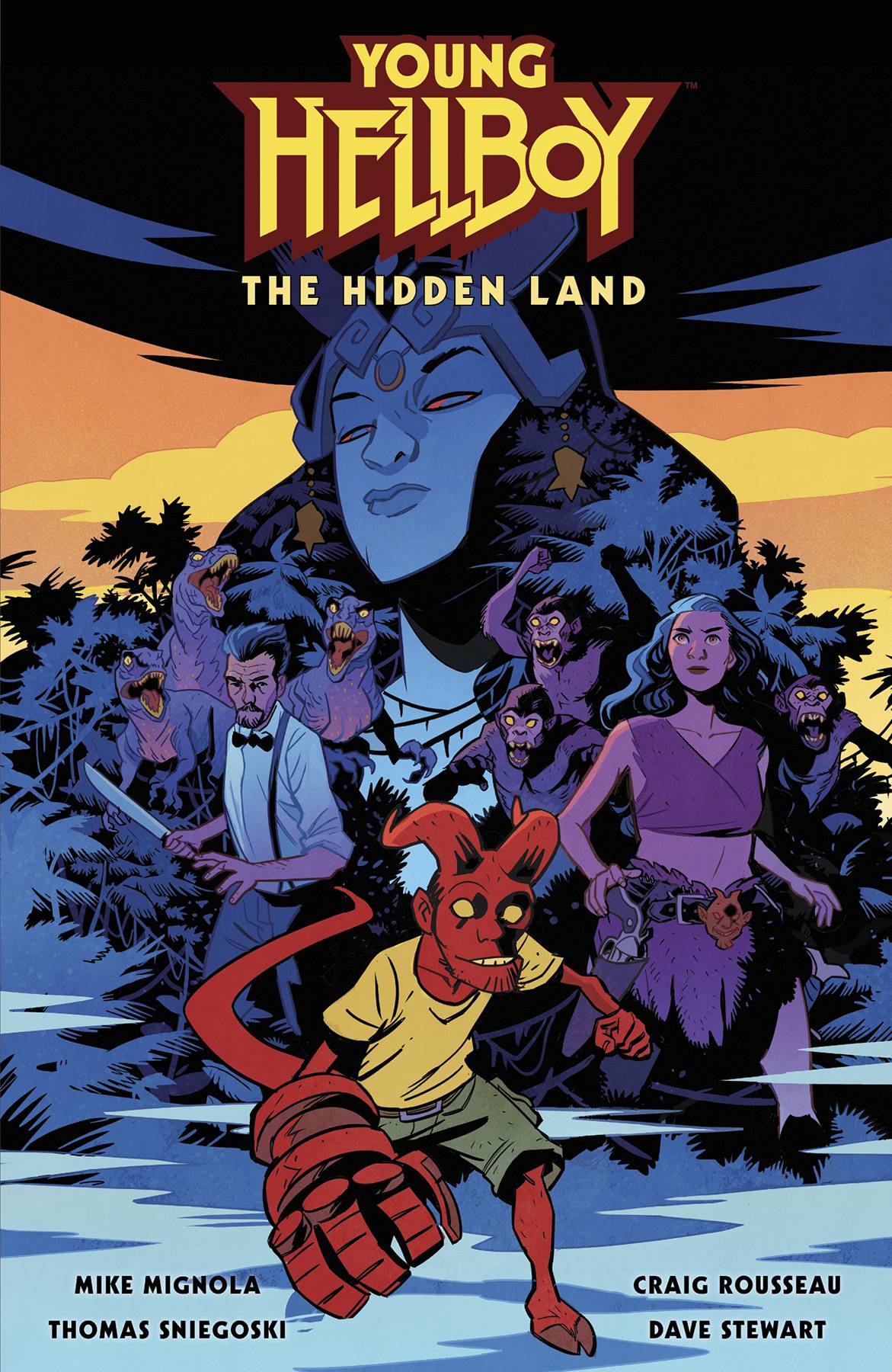 YOUNG HELLBOY THE HIDDEN LAND HC (MAY210249)