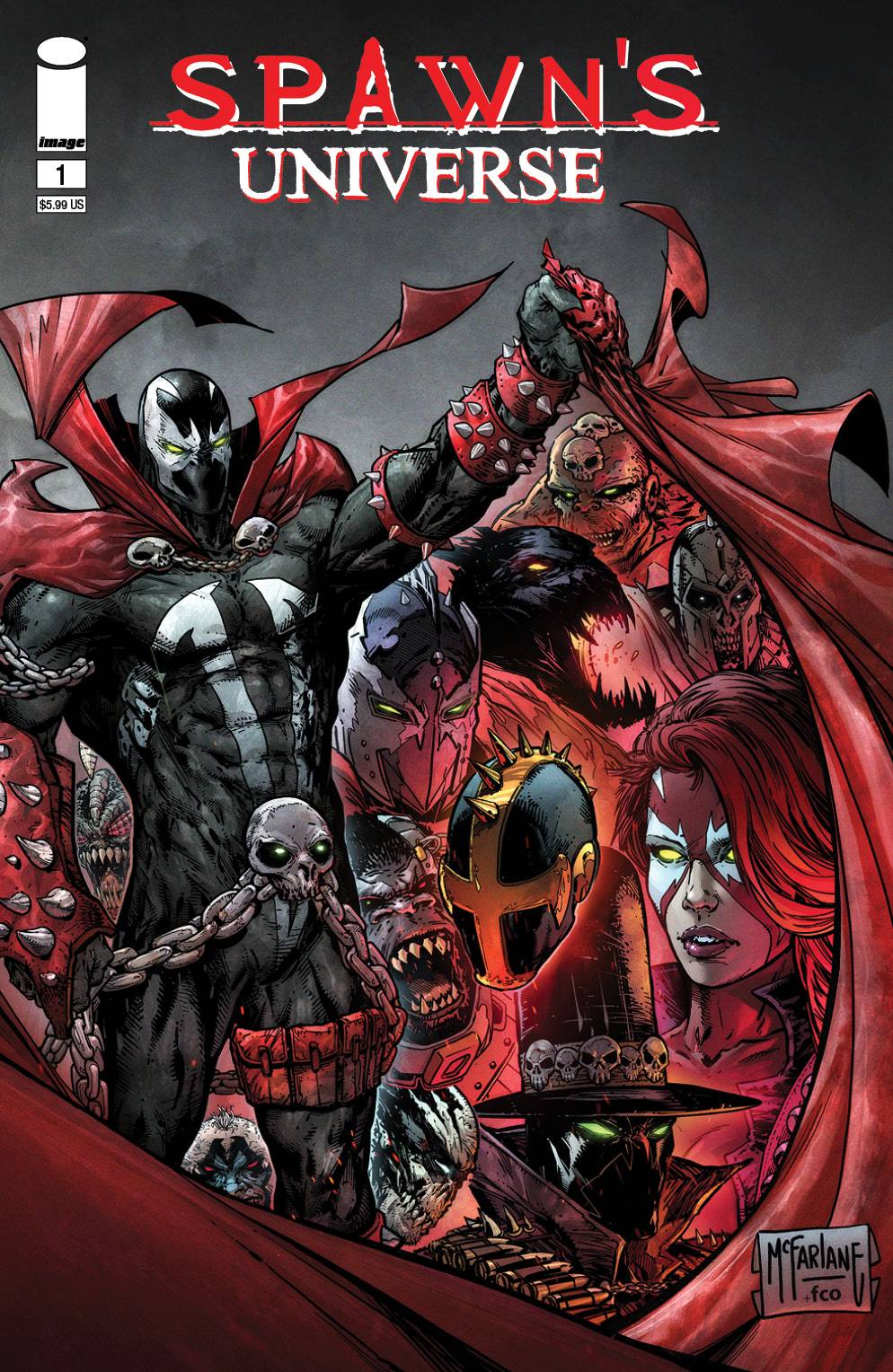 SPAWN UNIVERSE #1 CVR F MCFARLANE