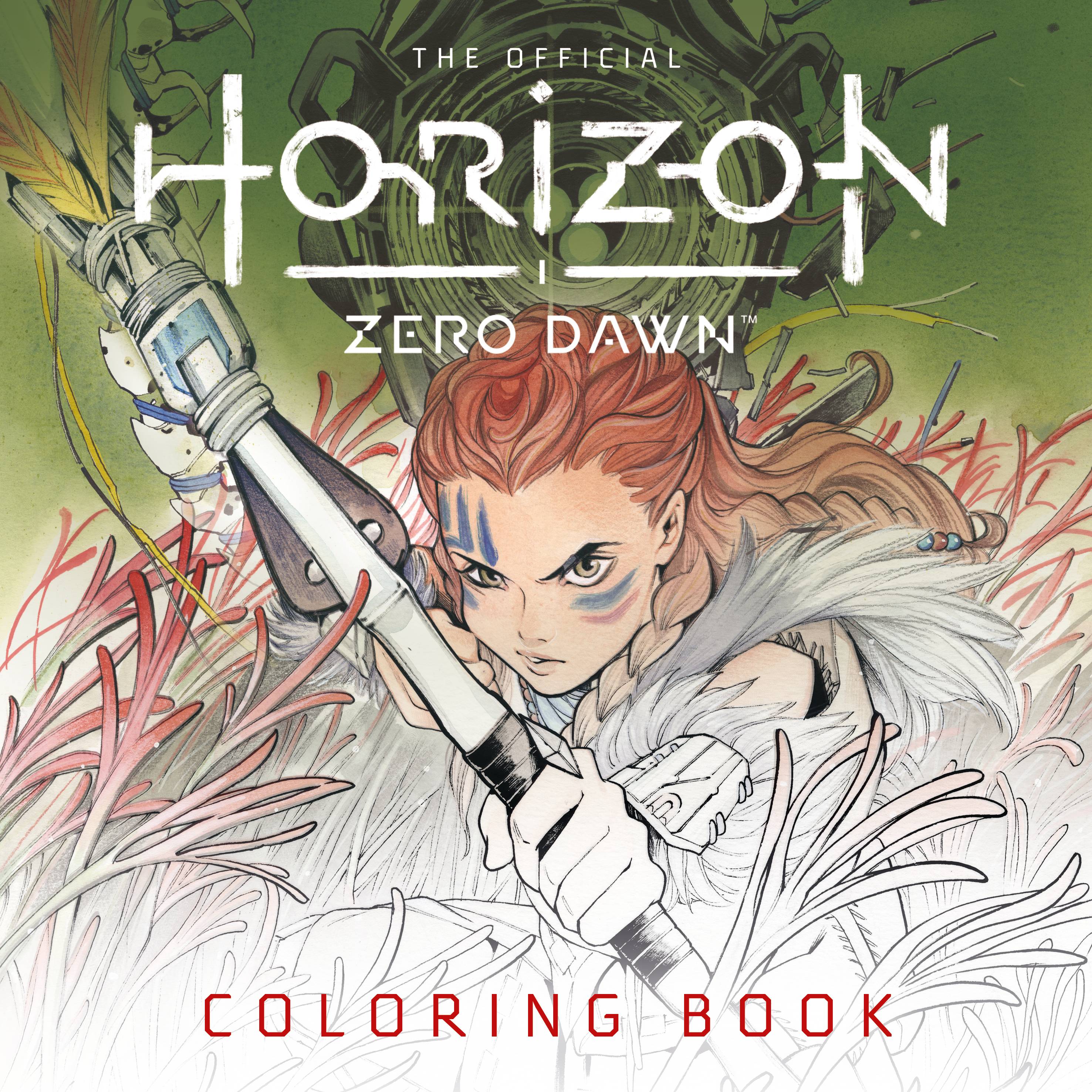 OFFICIAL HORIZON ZERO DAWN MOMOKO COLORING BOOK (MR)