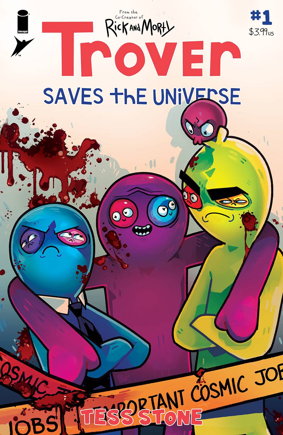 TROVER SAVES THE UNIVERSE #1 (OF 5) CVR A STONE (MR)