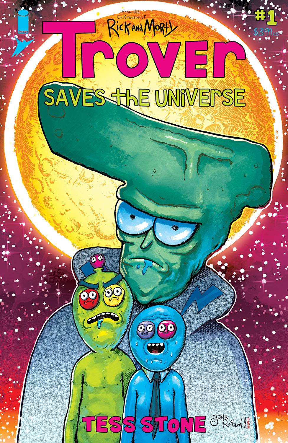 TROVER SAVES THE UNIVERSE #1 (OF 5) CVR B ROILAND & STONE (M