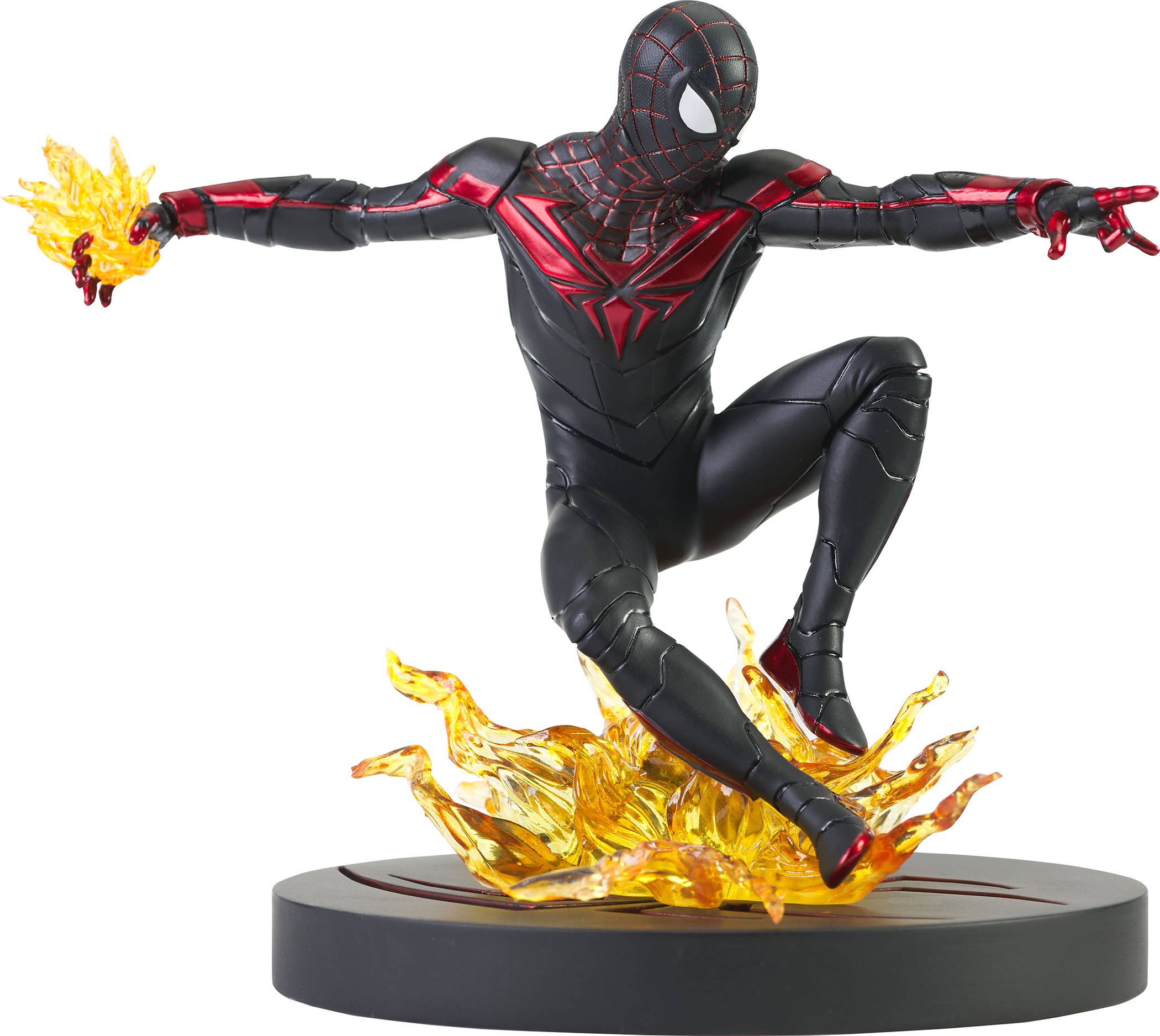 MARVEL GALLERY PS5 MILES MORALES PVC STATUE (O/A)