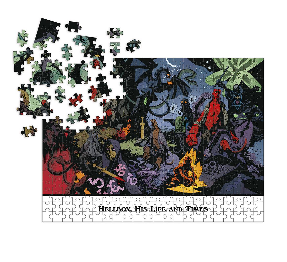 HELLBOY HIS LIFE AND TIMES PUZZLE
