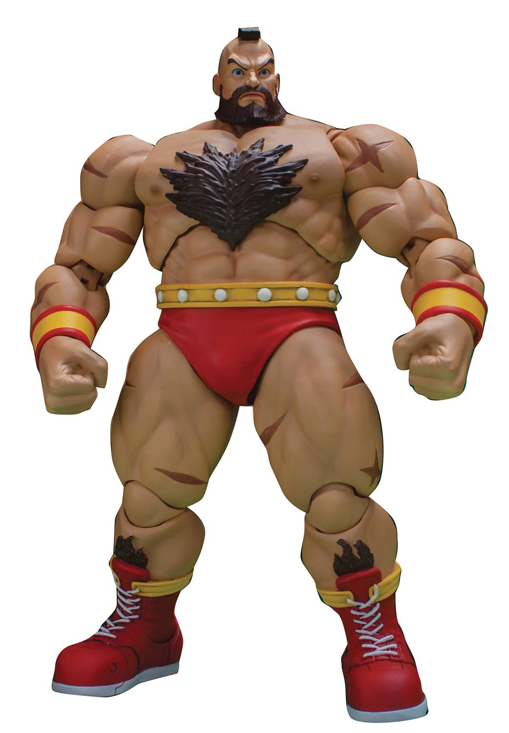 AUG238305 - ULTRA STREET FIGHTER 2 GREEN ZANGIEF 1/2 SCALE AF - Previews  World