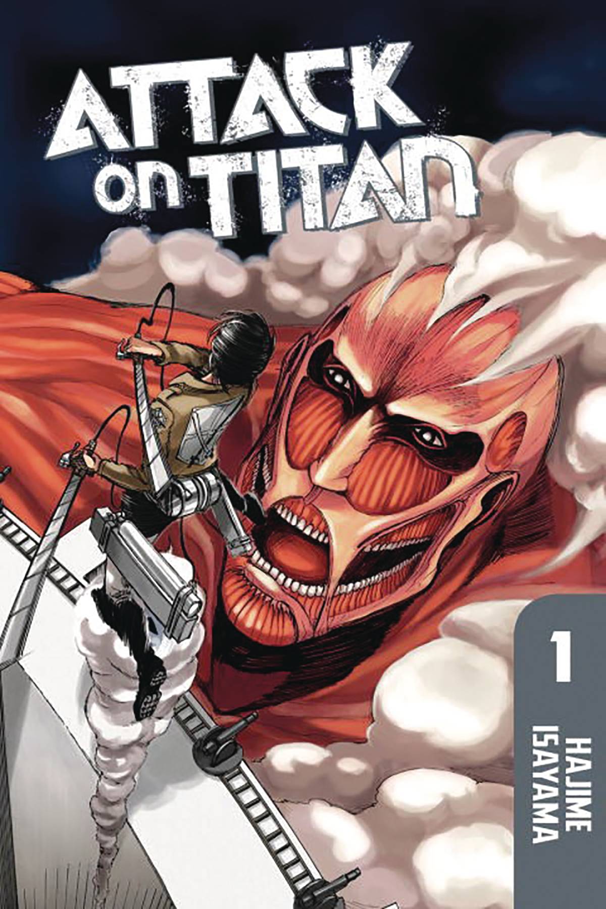 Attack On Titan Volumes 1 - 3 Omnibus Manga