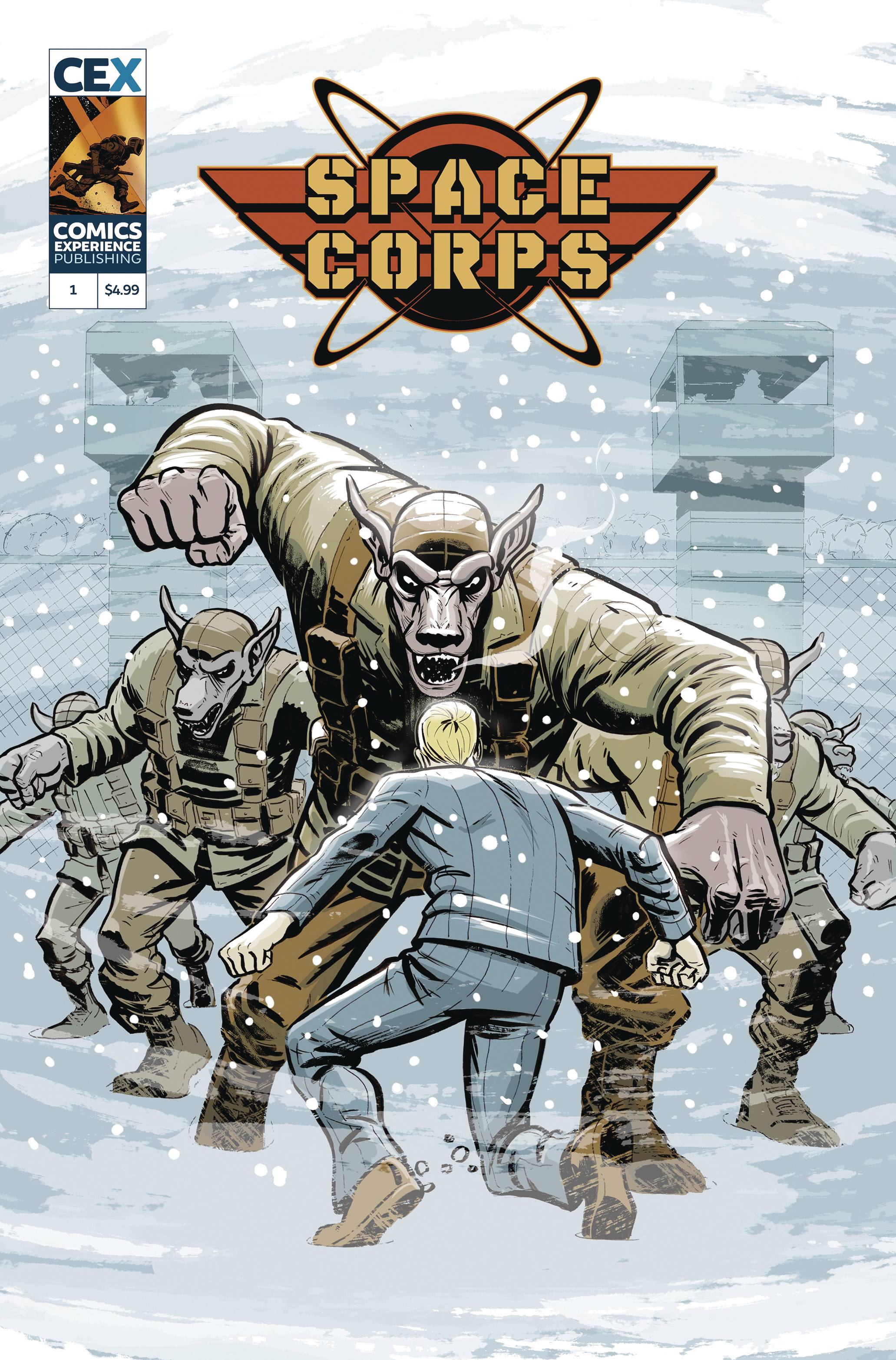 SPACE CORPS #1 (OF 3) CVR A BECK (MR)