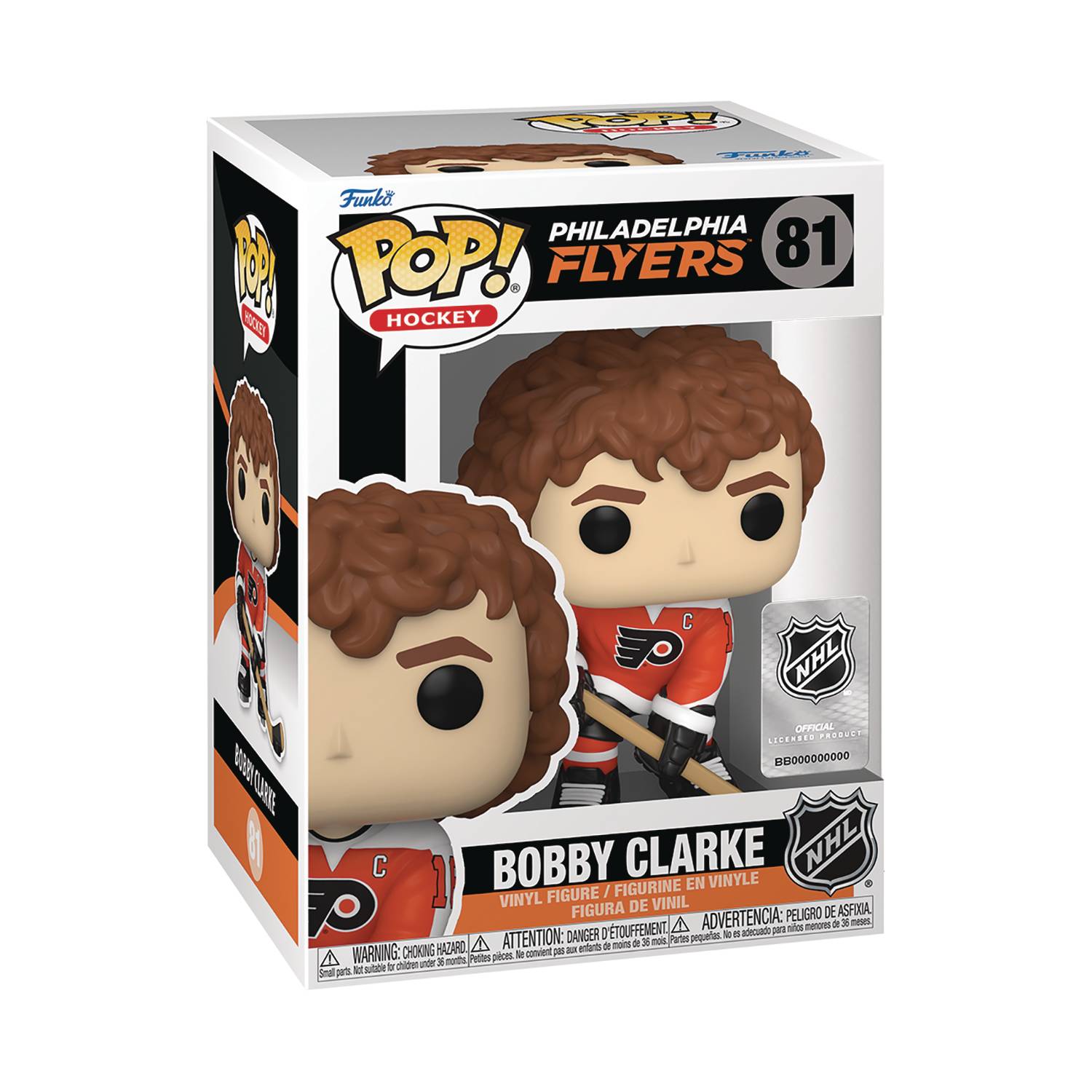 POP NHL LEGENDS FLYERS BOBBY CLARKE VINYL FIGURE