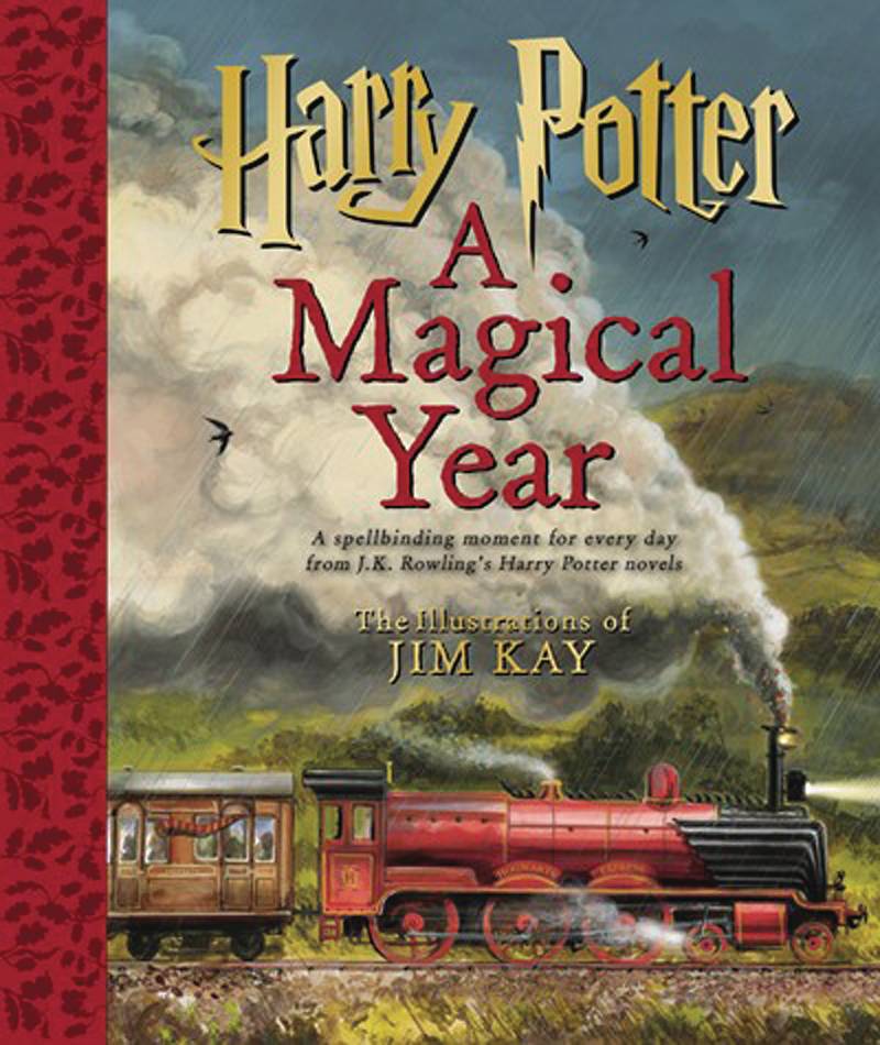 HARRY POTTER MAGICAL YEAR ILLUSTRATIONS OF JIM KAY HC