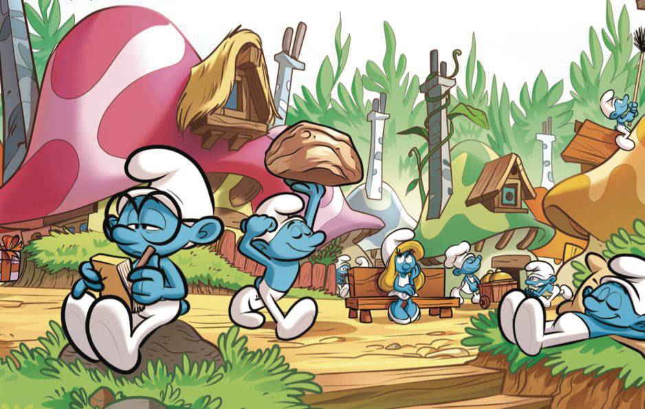 WE ARE THE SMURFS GN WELCOME TO OUR VILLAGE