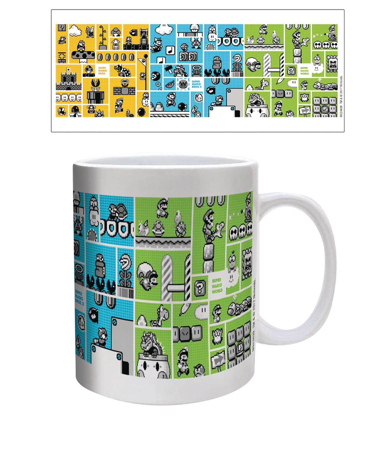 NINTENDO SUPER MARIO LEGACY 11OZ MUG