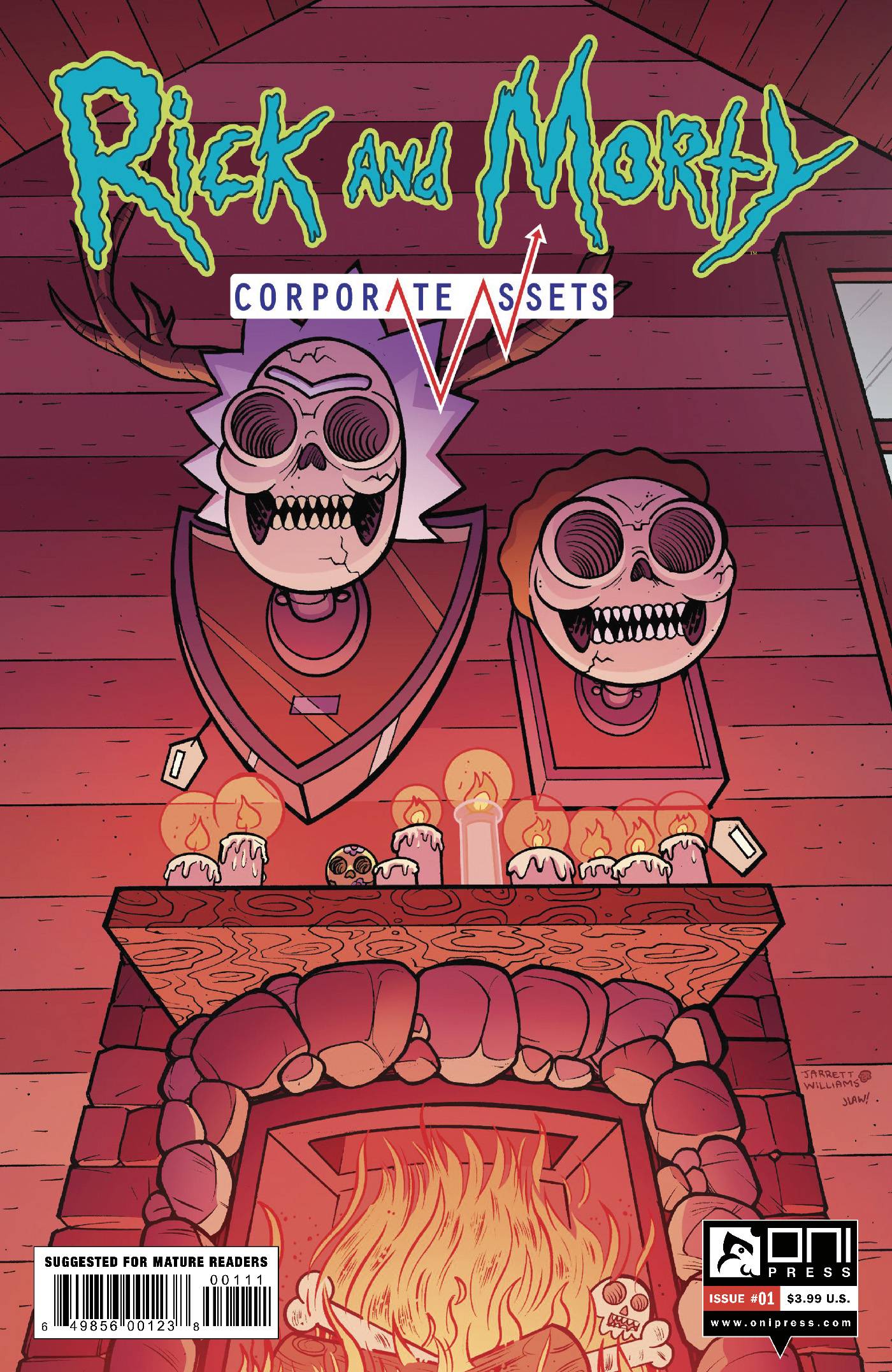 RICK AND MORTY CORPORATE ASSETS #1 CVR A WILLIAMS