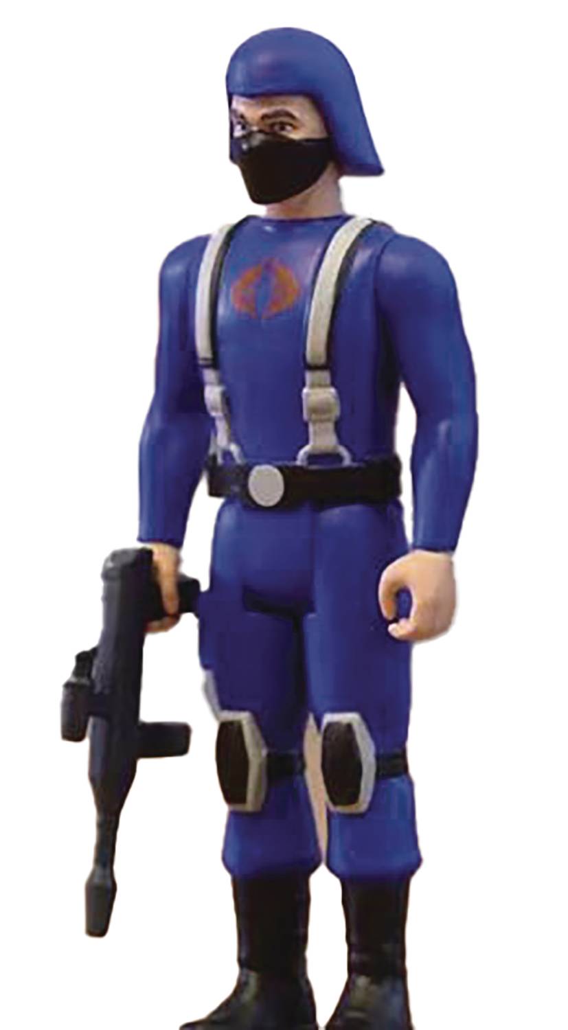 GI JOE COBRA TROOPER Y-BACK PINK WV 1A REACTION FIG  (C