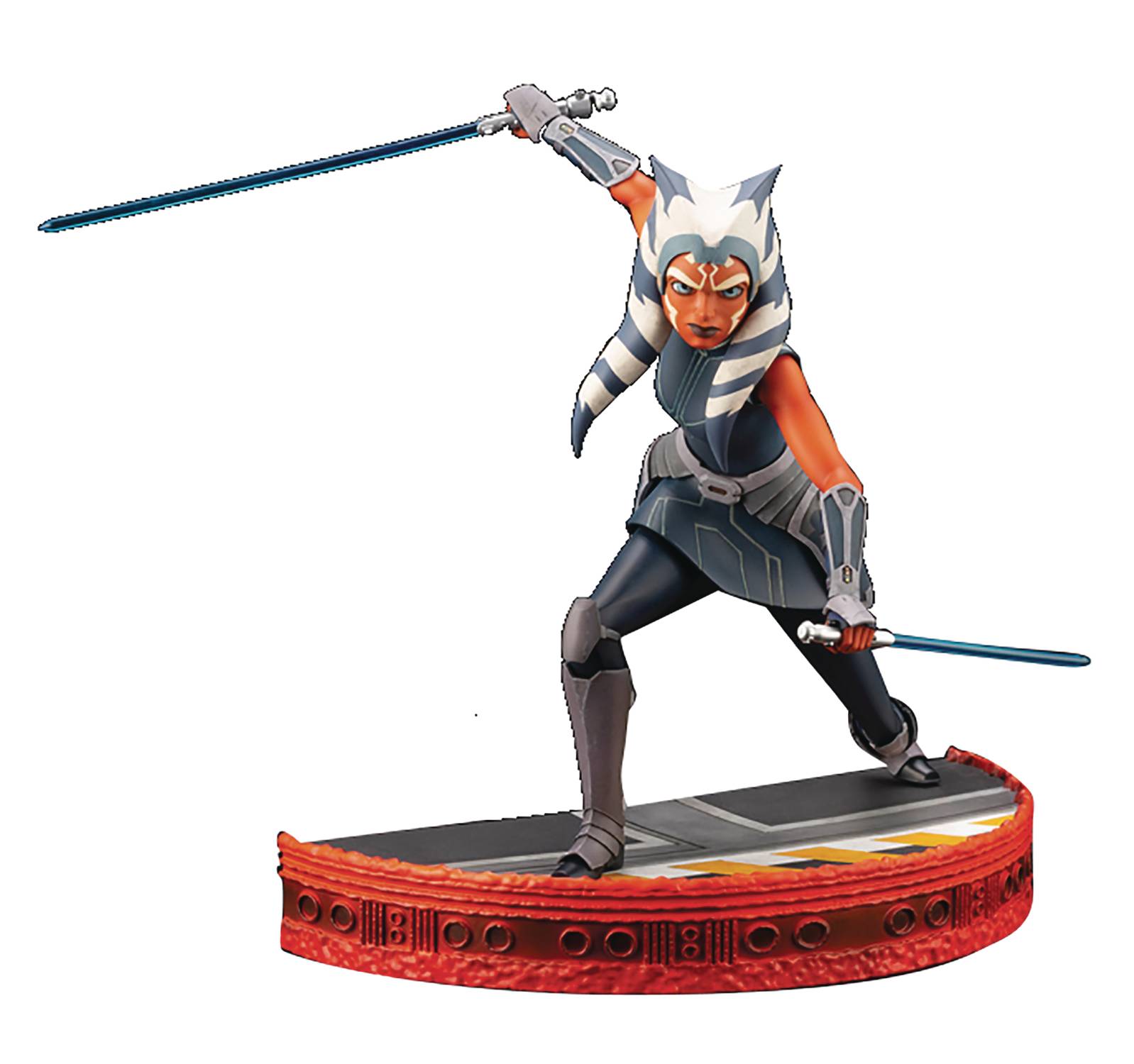 STAR WARS ESCAPE FROM THE CLONES AHSOKA TANO ARTFX STATUE (N