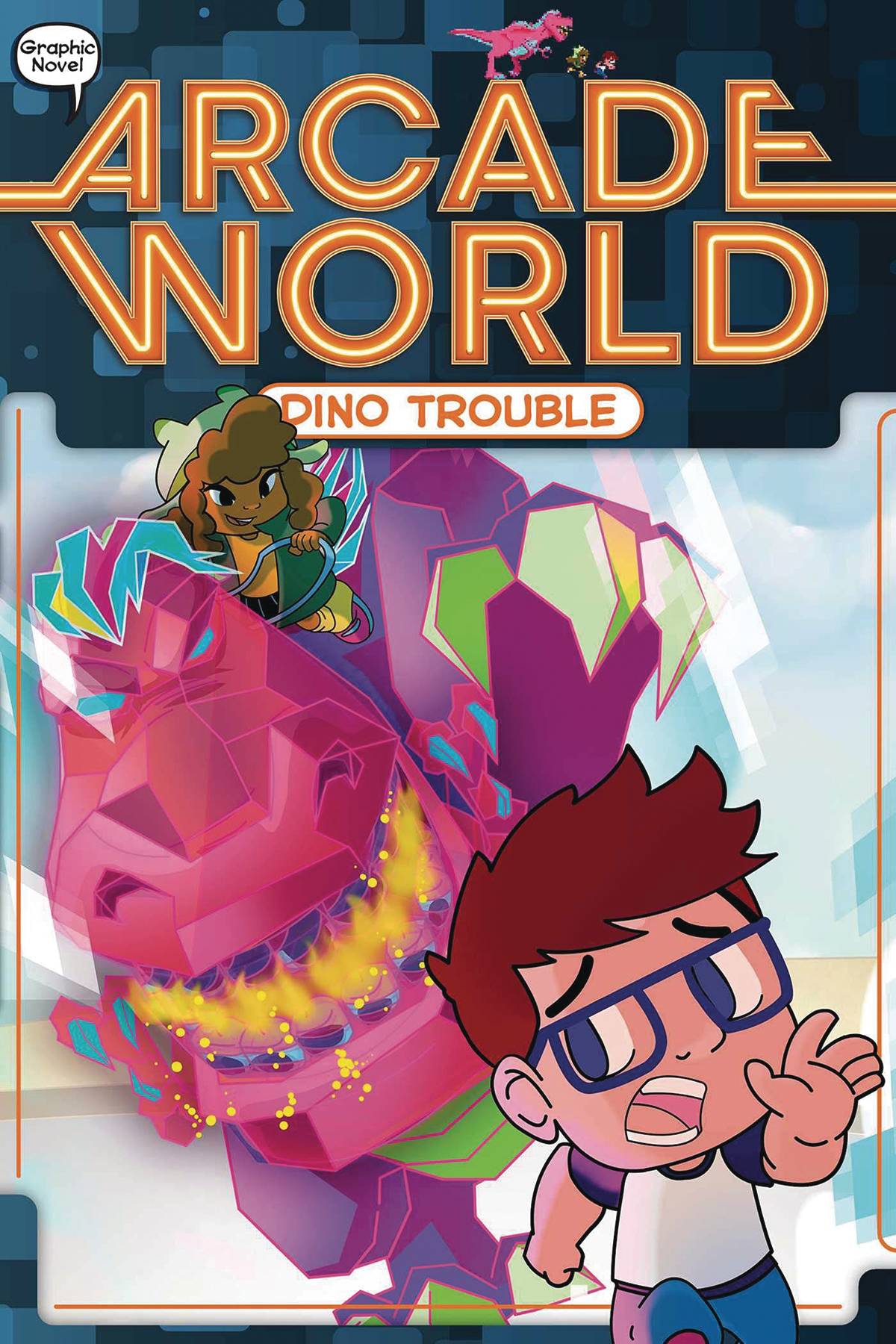 ARCADE WORLD GN CHAPTERBOOK HC VOL 01 DINO TROUBLE