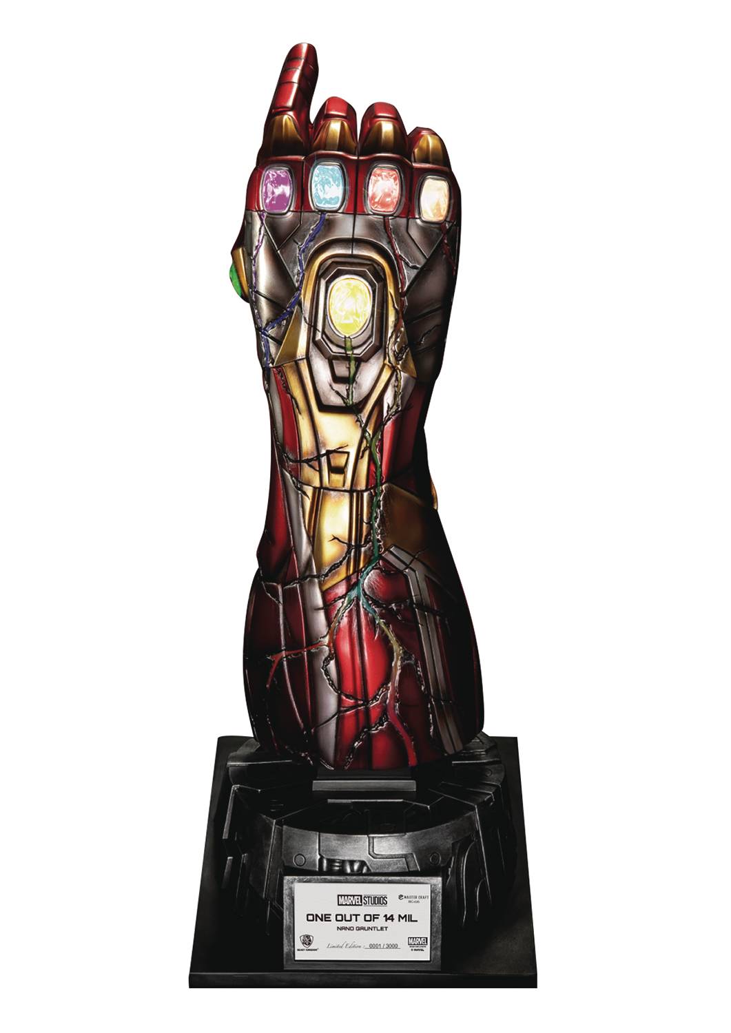 AVENGERS ENDGAME MC-026 NANO GAUNTLET MASTER CRAFT STATUE (N