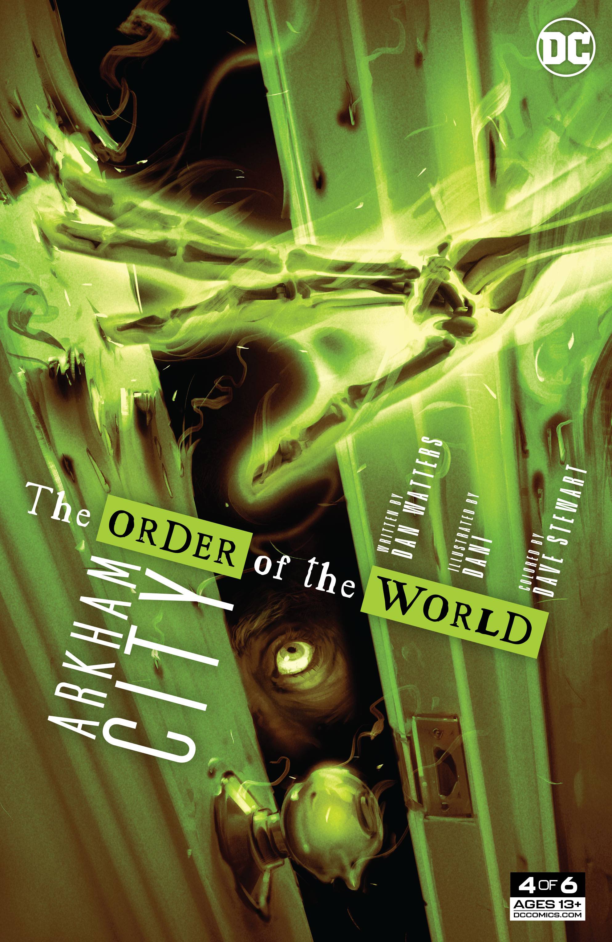 ARKHAM CITY ORDER OF THE WORLD #4 (OF 6) CVR A CONNELLY