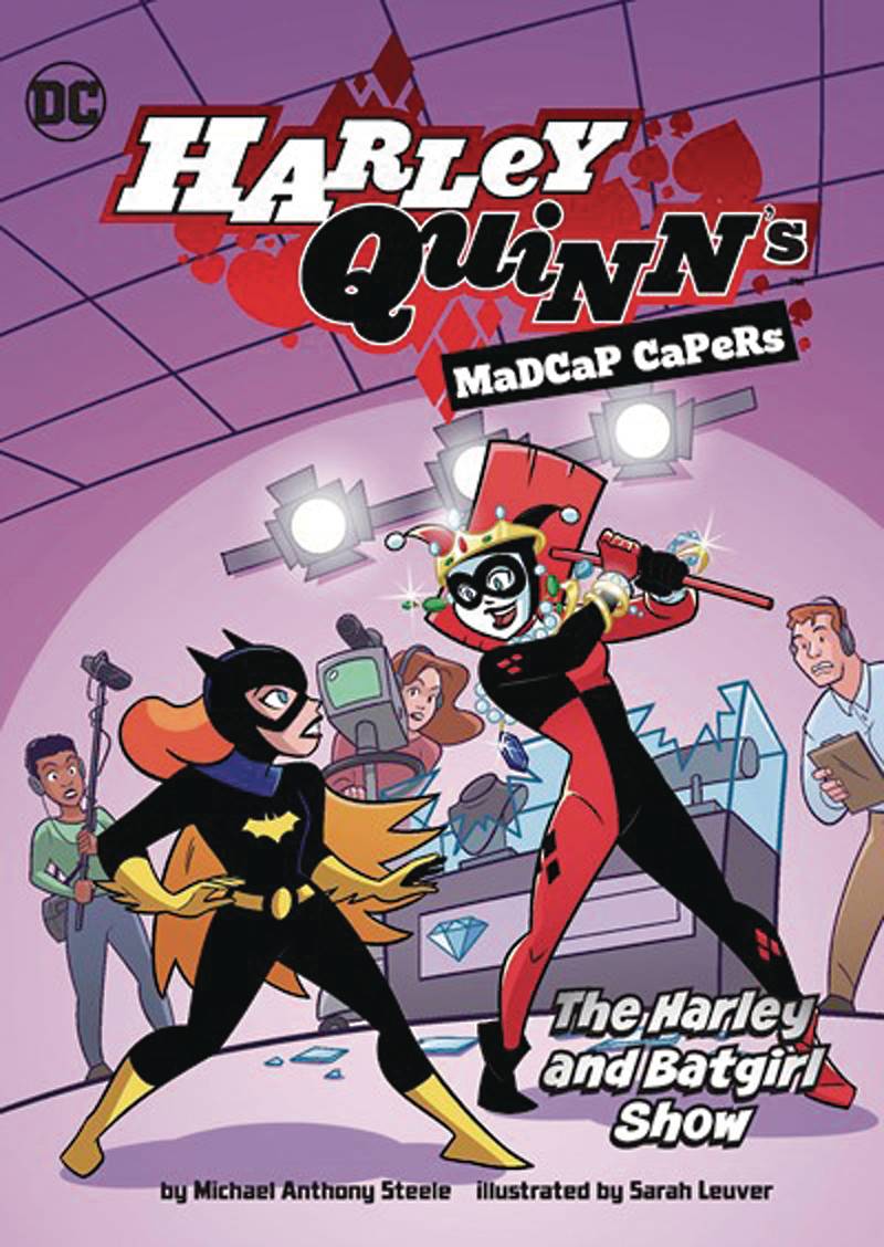 Batgirl and harley quinn comic