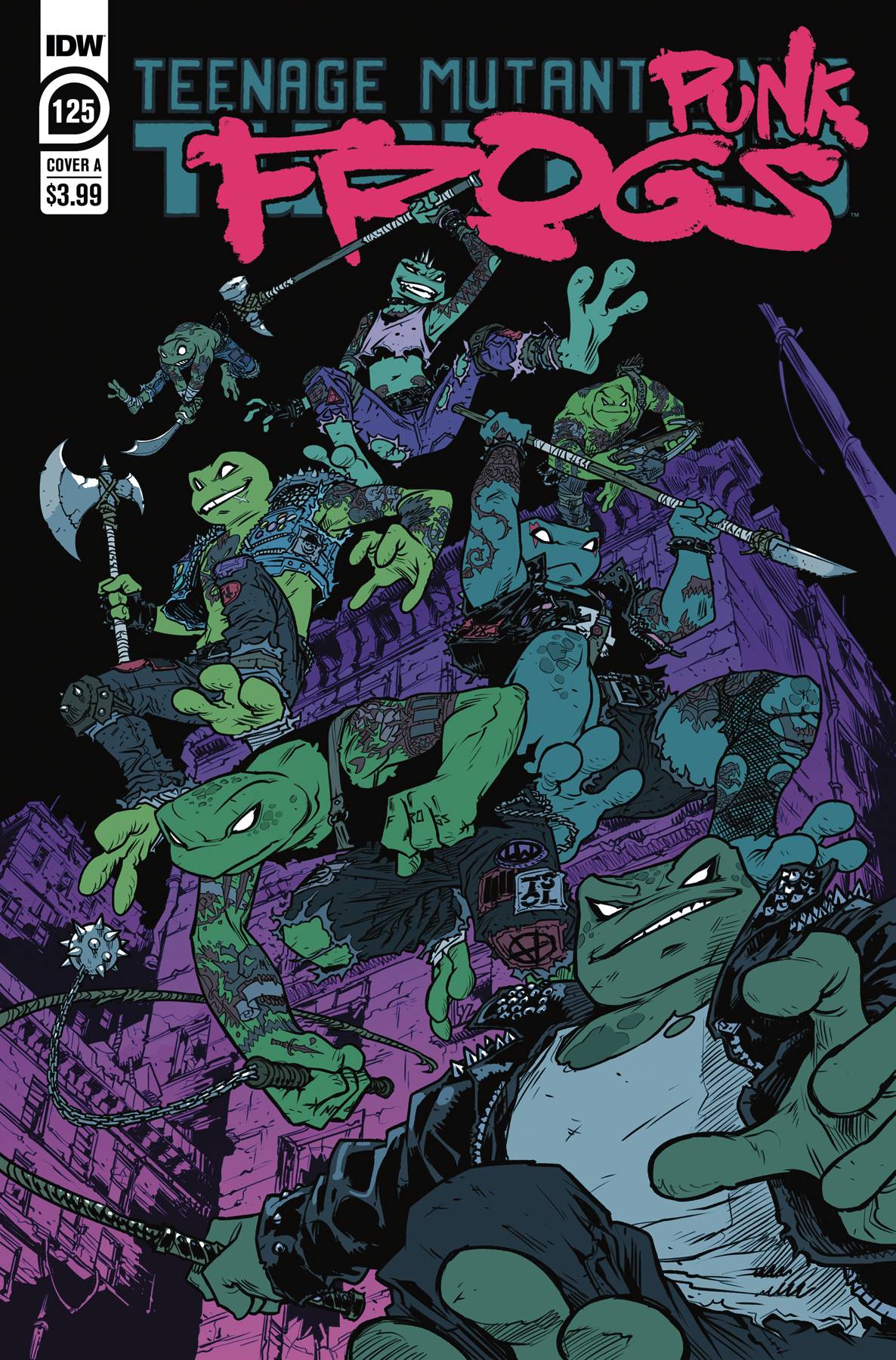 TMNT ONGOING #125 CVR A SOPHIE CAMPBELL
