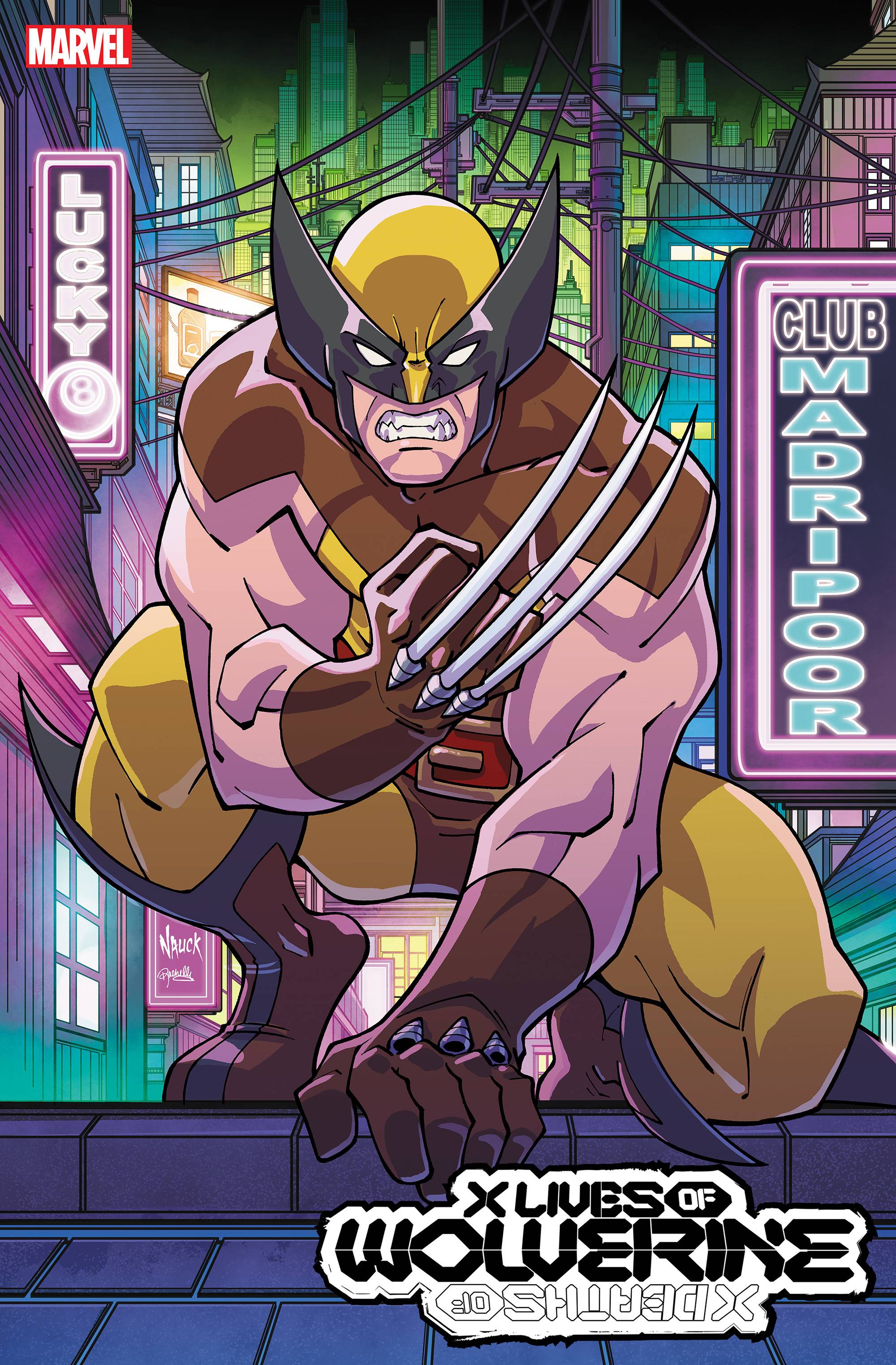 X LIVES OF WOLVERINE #1 NAUCK ANIMATION STYLE VAR