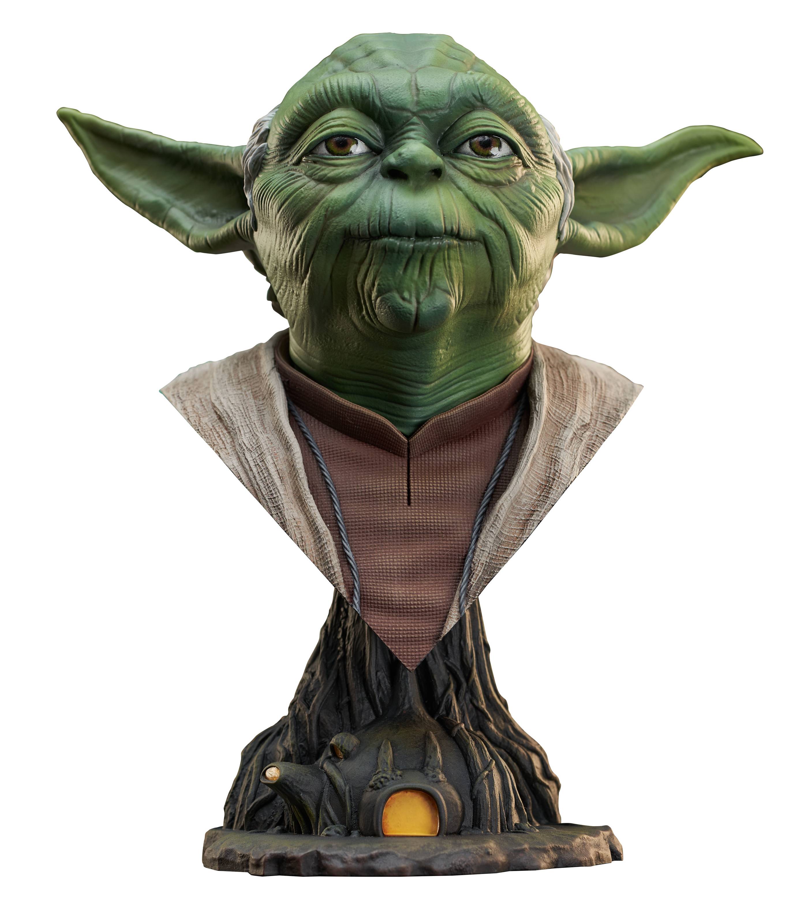 STAR WARS EMPIRE STRIKES BACK L3D YODA 1/2 SCALE BUST