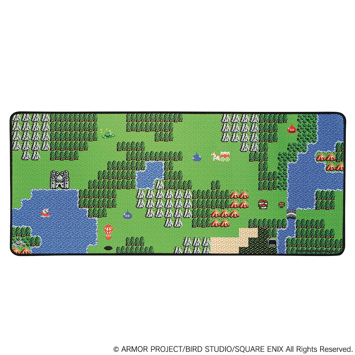 DRAGON QUEST PIXEL MAP GAMING MOUSE PAD