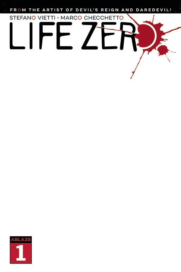 LIFE ZERO #1 CVR E BLANK COVER (MR)