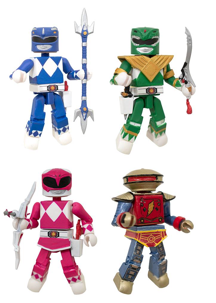 POWER RANGERS SERIES 1 MINIMATES BOX SET