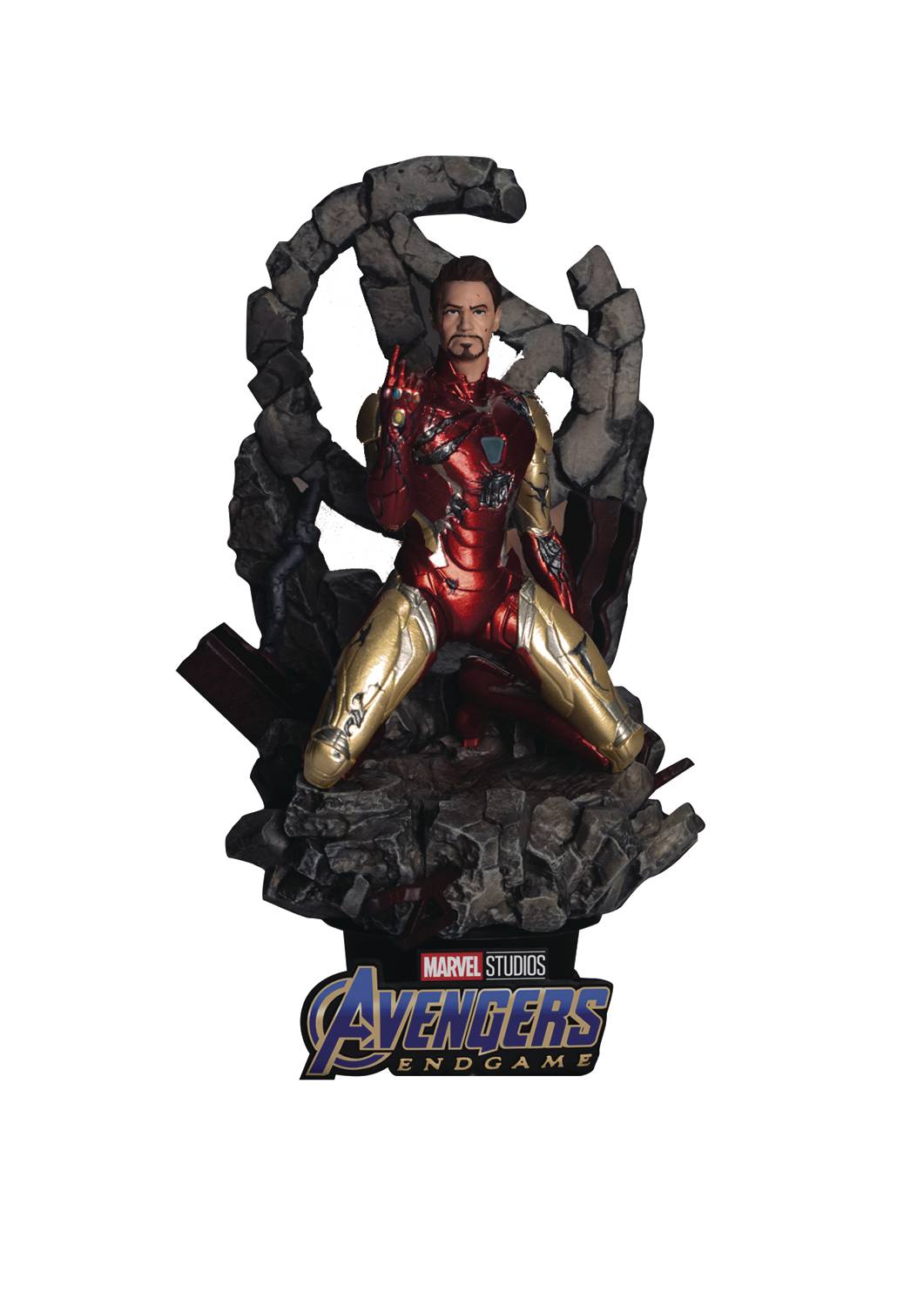 OCT218008 - AVENGERS ENDGAME DS-081 IRON MAN MK85 6IN STATUE - Previews  World