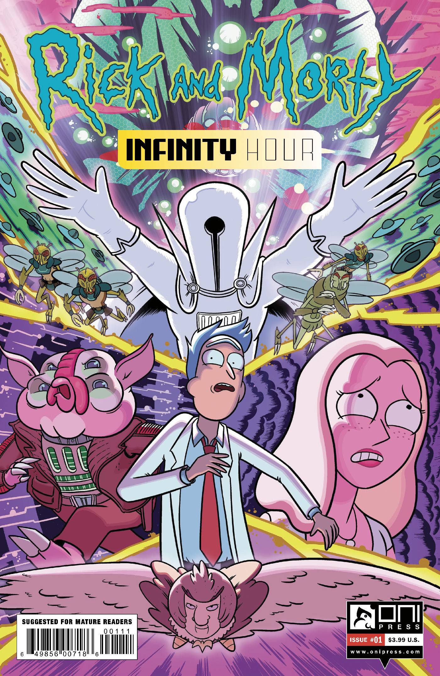 RICK AND MORTY INFINITY HOUR #1 CVR A ELLERBY