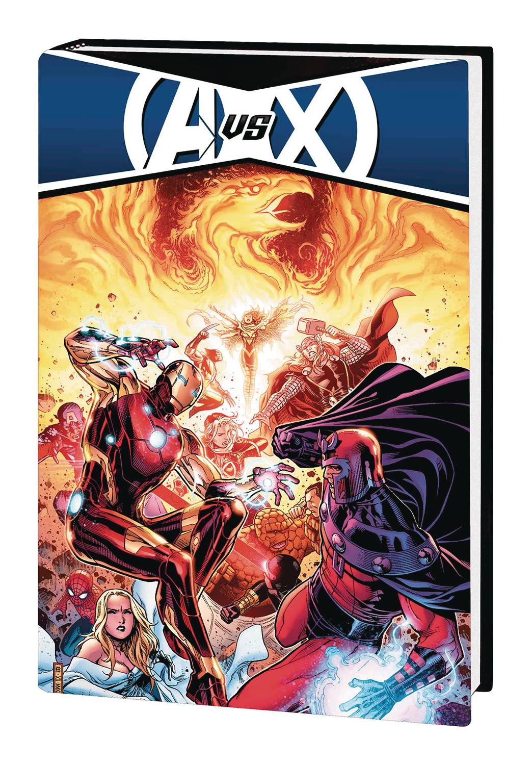 Jan Avengers Vs X Men Omnibus Hc Cheung Iron Man Magneto Cvr Previews World