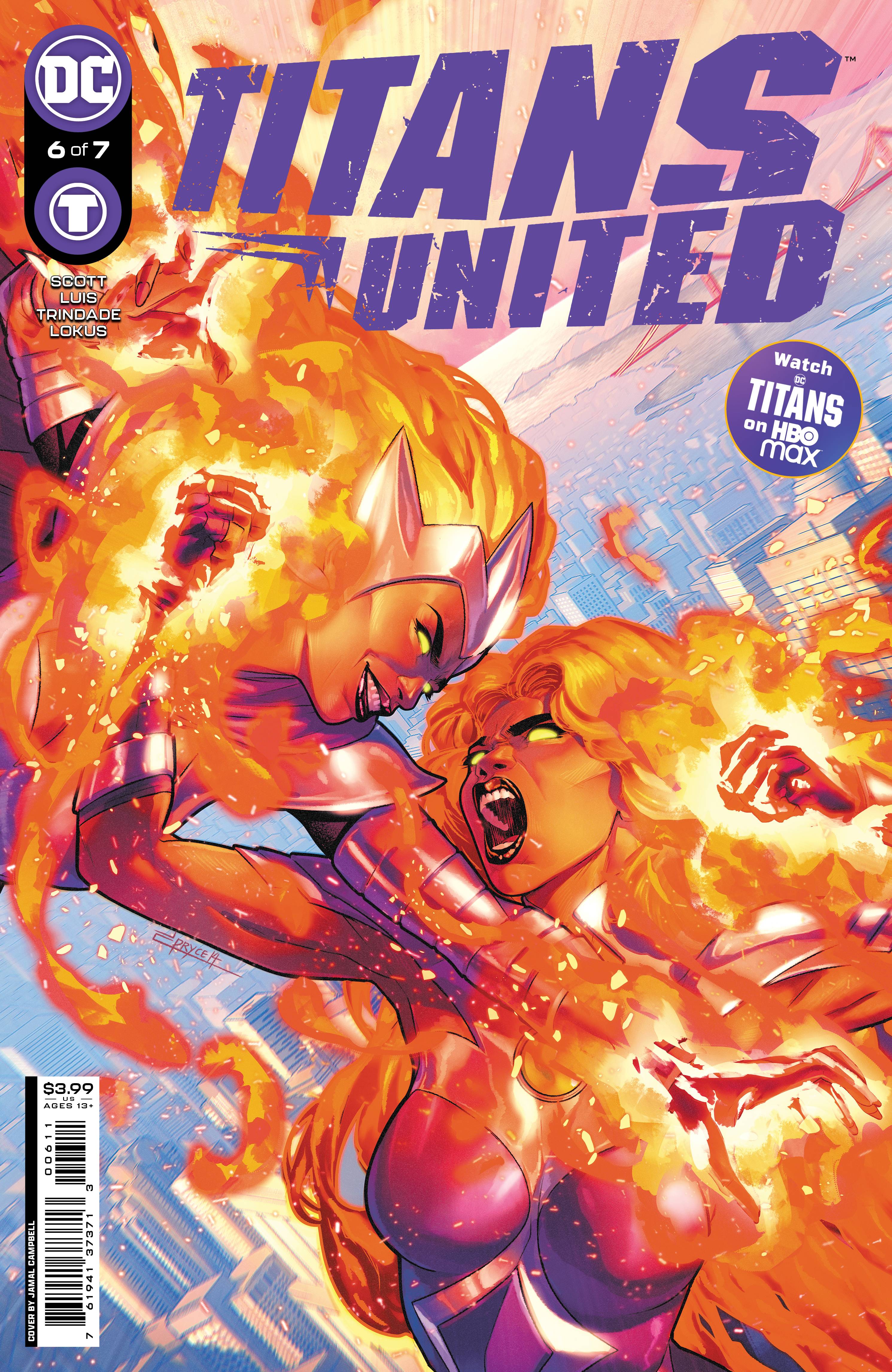 TITANS UNITED #6 (OF 7) CVR A CAMPBELL