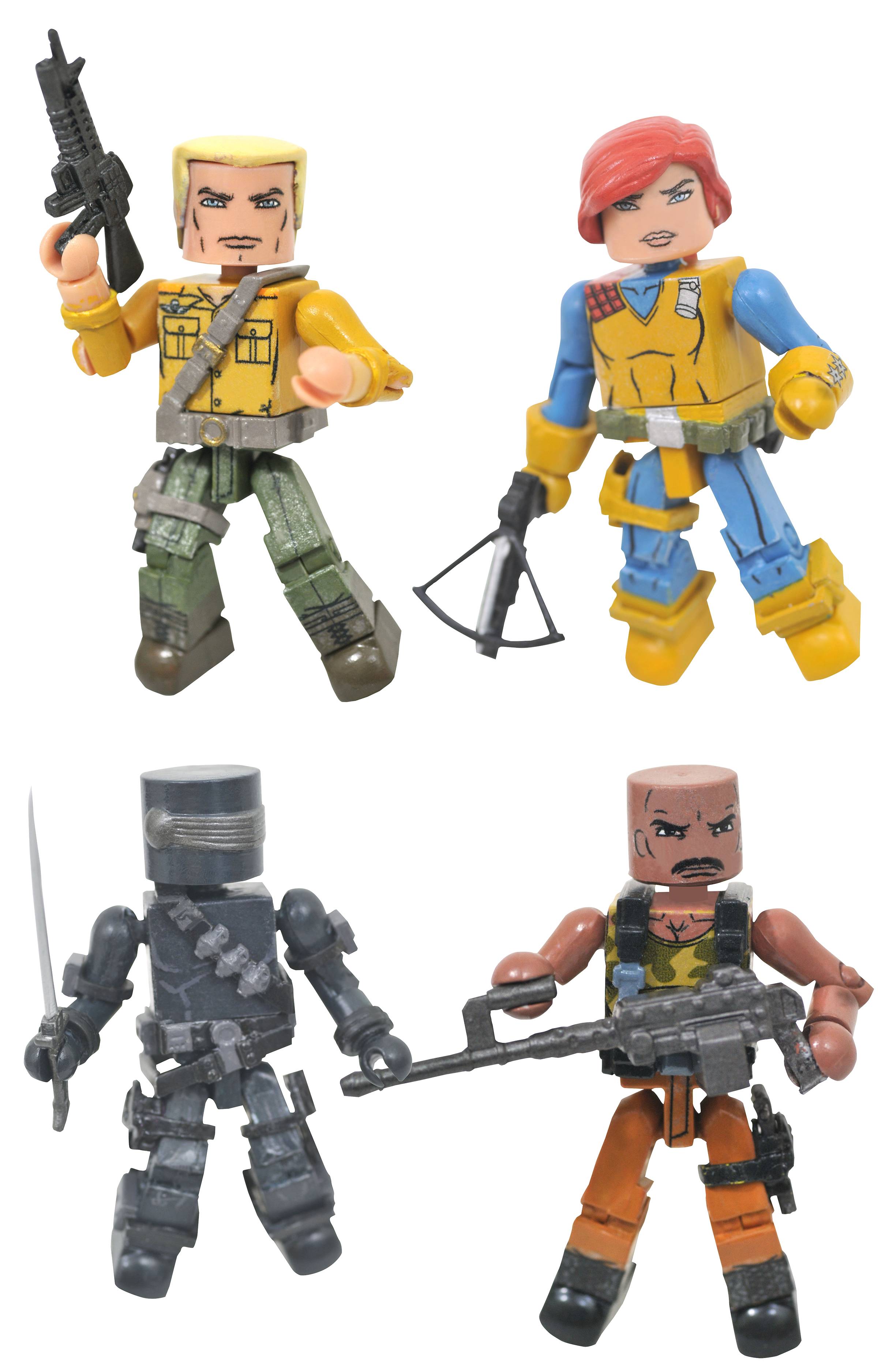 GI JOE SERIES 1 MINIMATES BOX SET