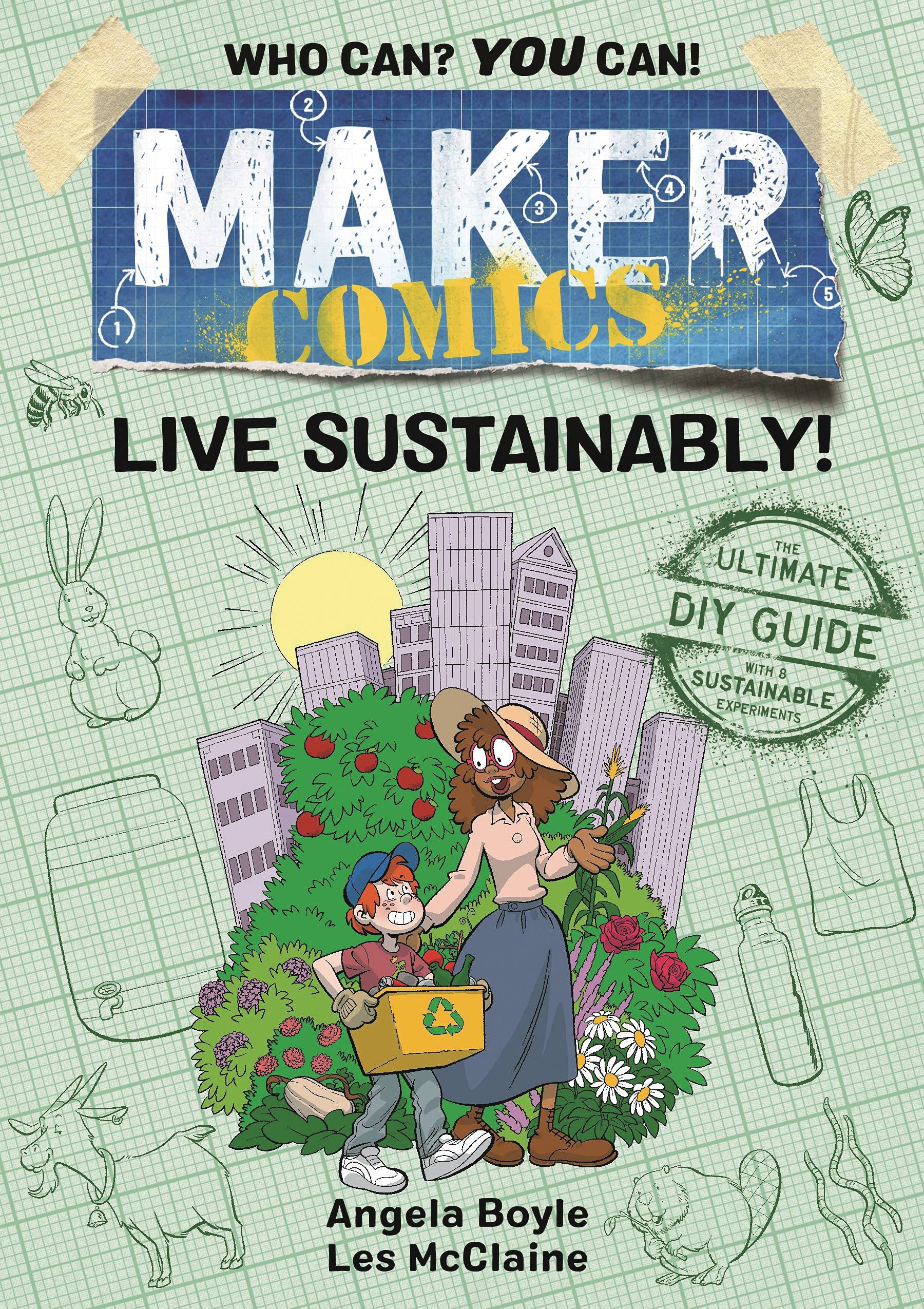 MAKER COMICS HC GN LIVE SUSTAINABLY